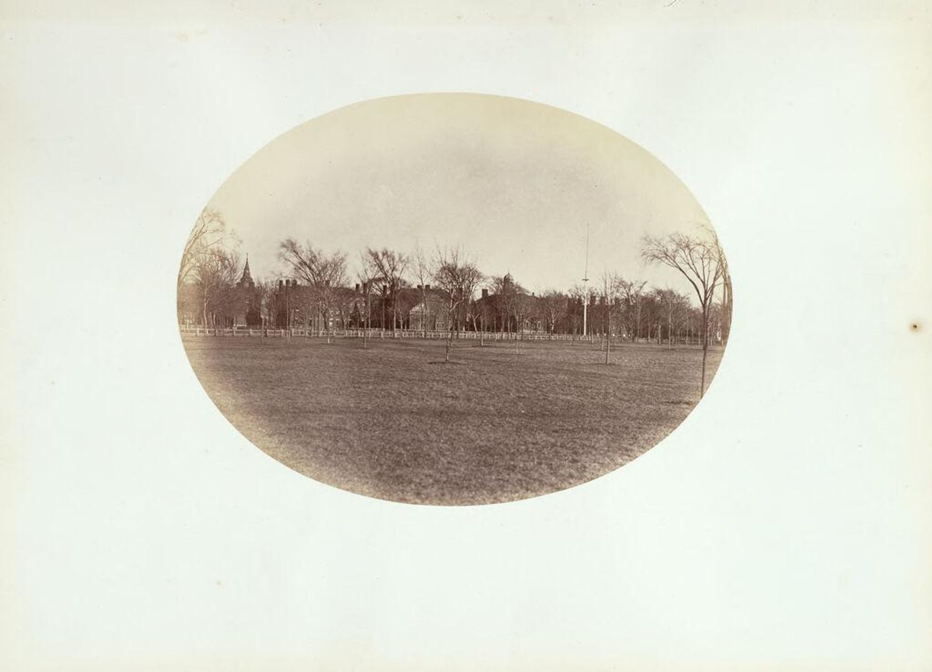 View of Harvard Yard from Cambridge Common by George Kendall Warren
