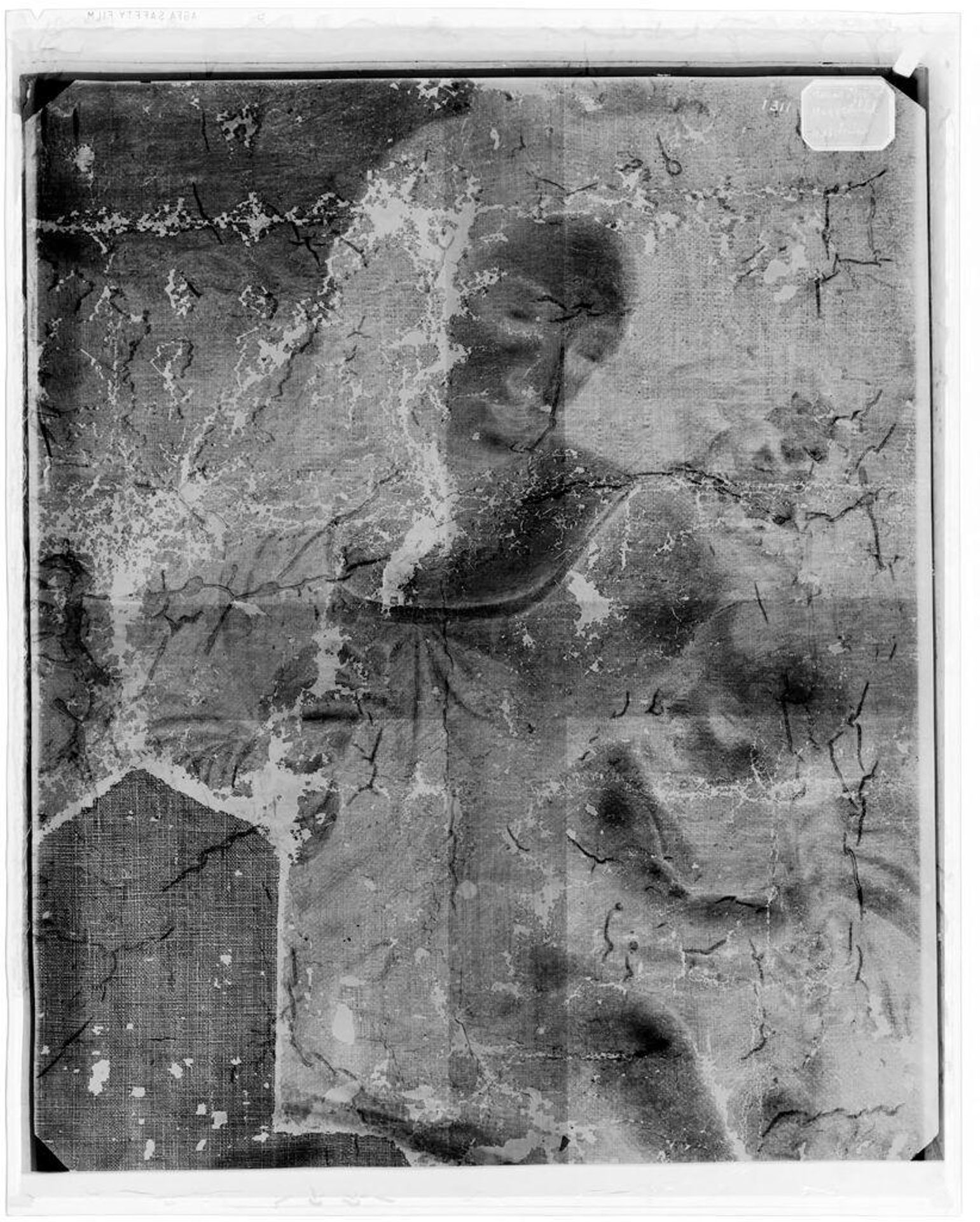 X-radiograph(s) of "Madonna and Child" by Artist of original: Bernardino Luini