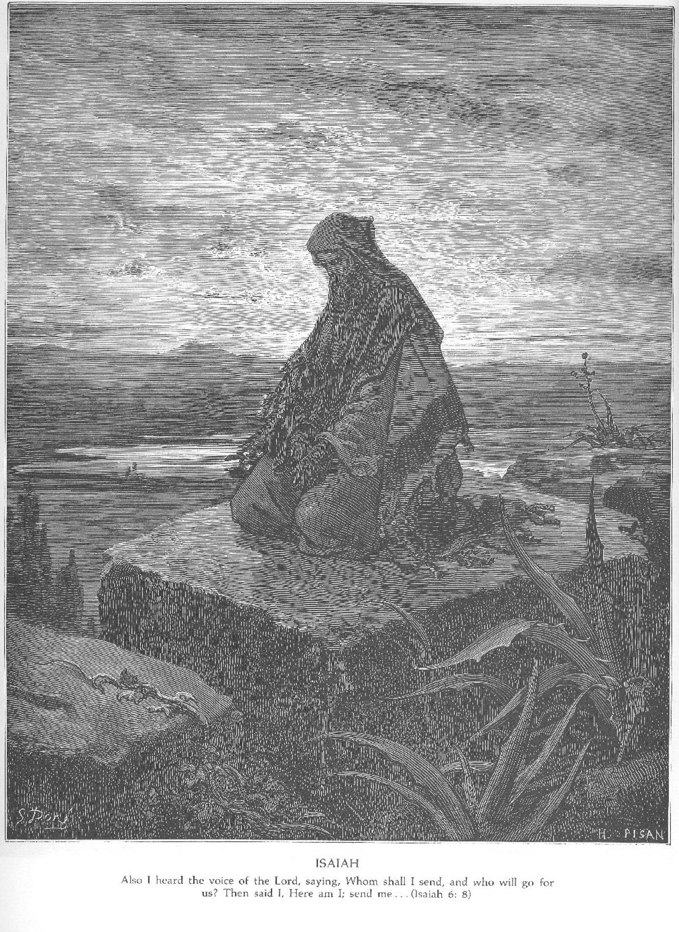 The Prophet Isaiah by Gustave Dore