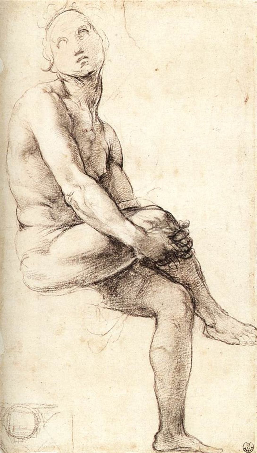 Study for Adam by Raphael