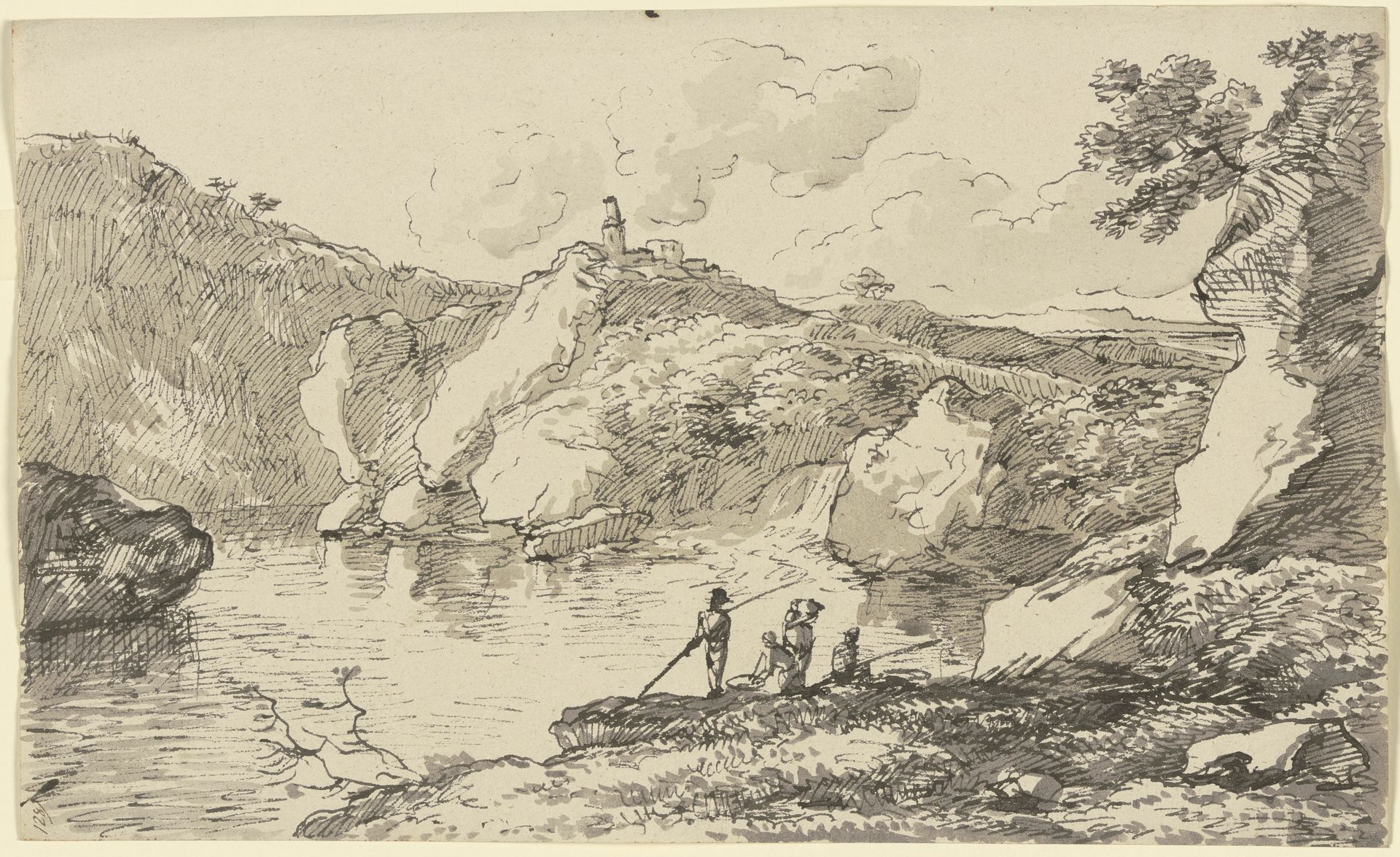Waters in the mountains by Franz Kobell