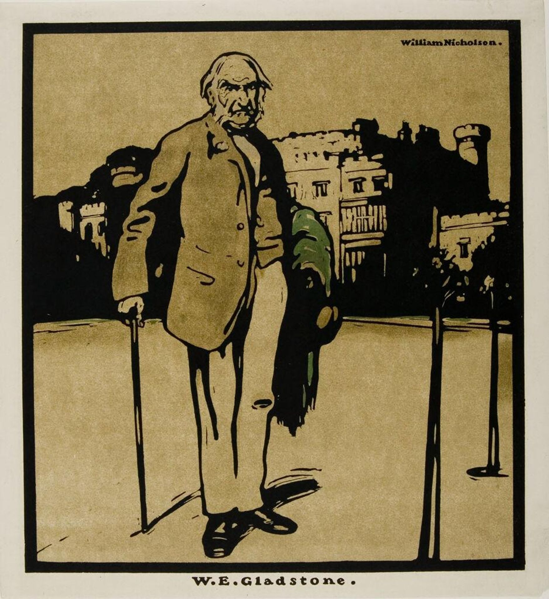 W.E.  Gladstone by William Nicholson