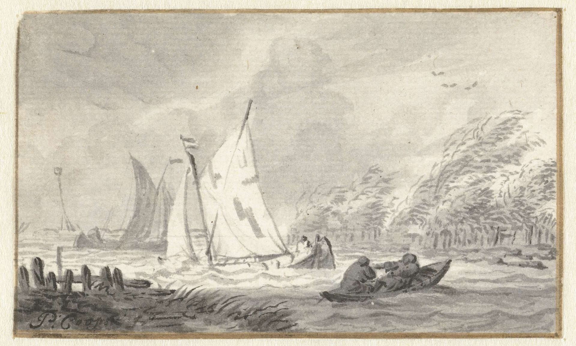 Riviergezicht by Pieter Coopse
