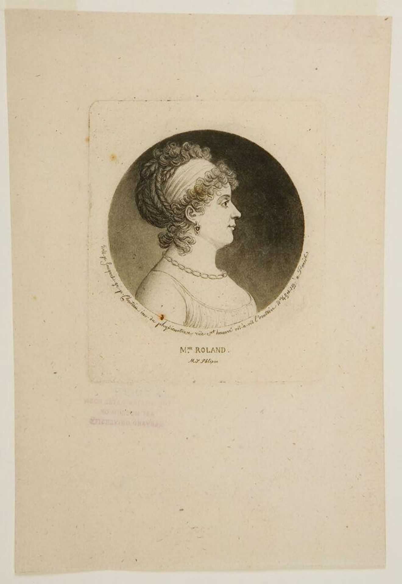 Madame Roland by Gilles Louis Chrétien