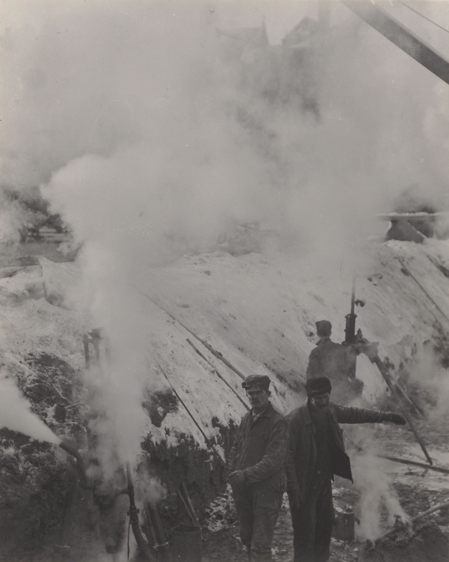 Construction, New York by Alfred Stieglitz