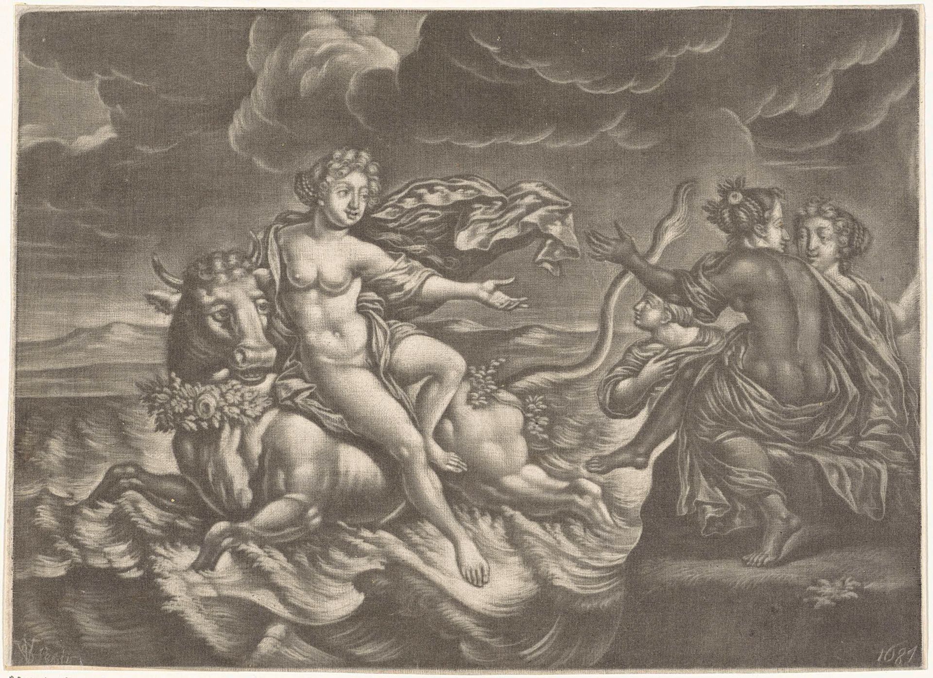 Ontvoering van Europa by Jan van Somer