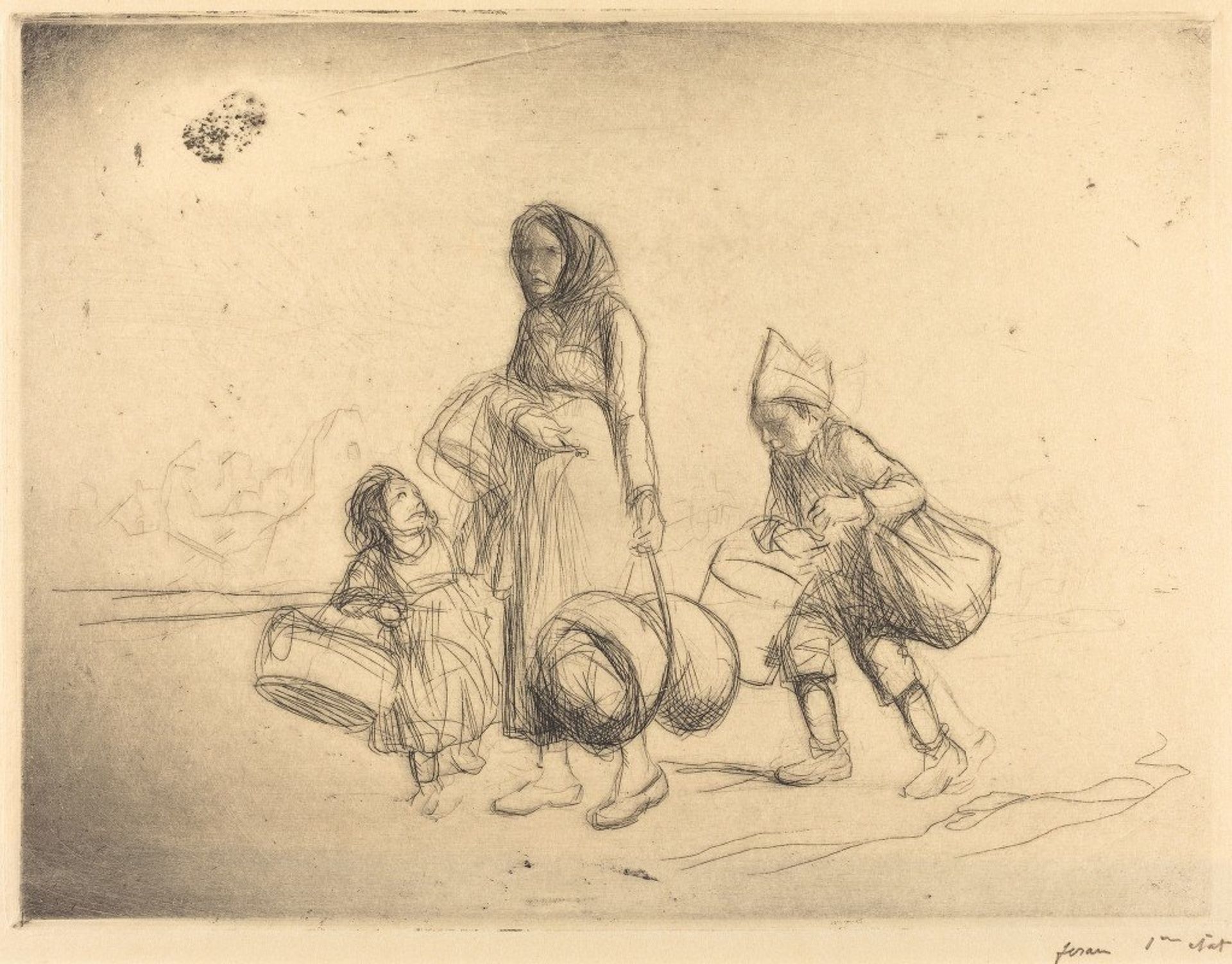 The Return Home by Jean-Louis Forain