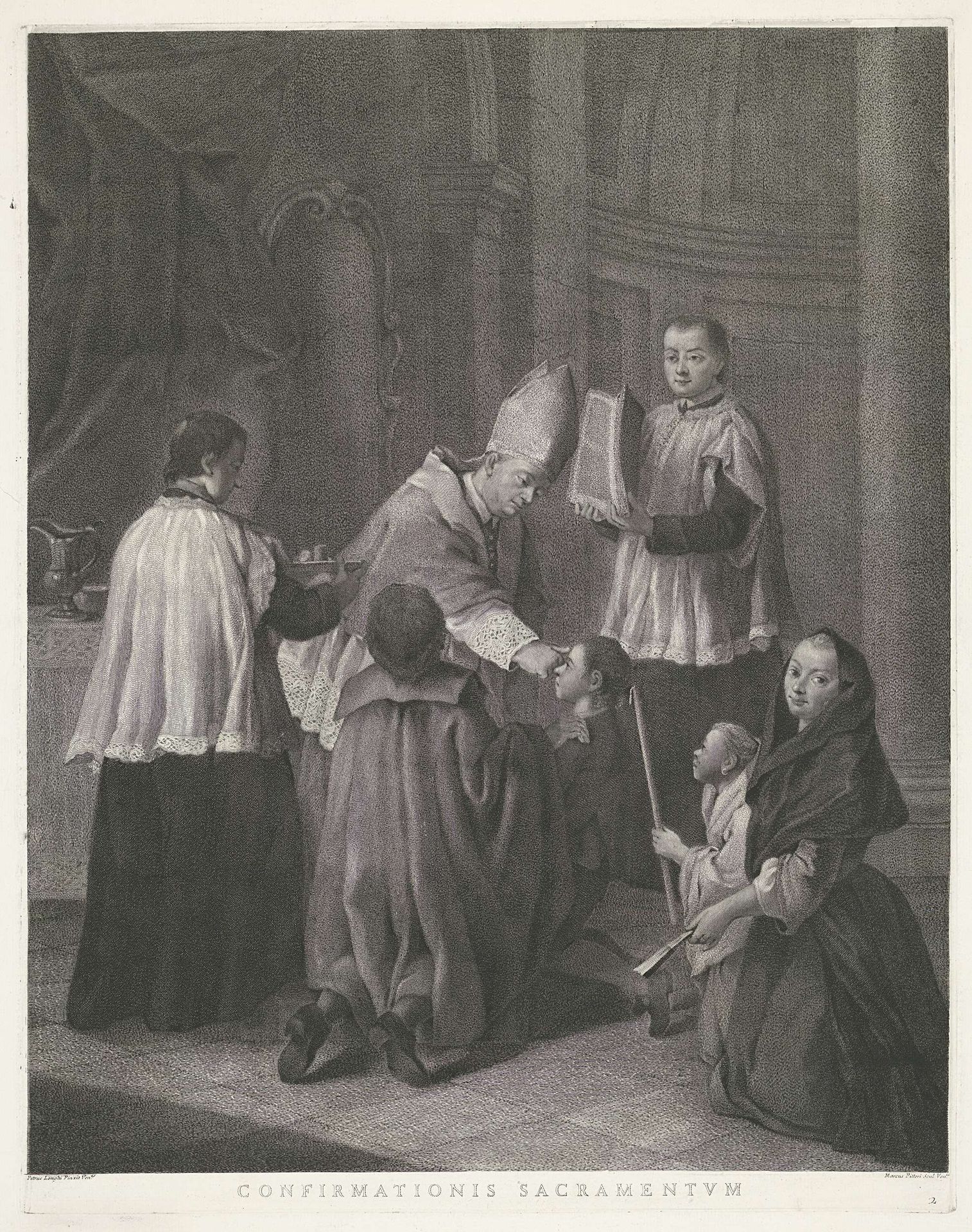 Het sacrament van het vormsel by Giovanni Marco Pitteri