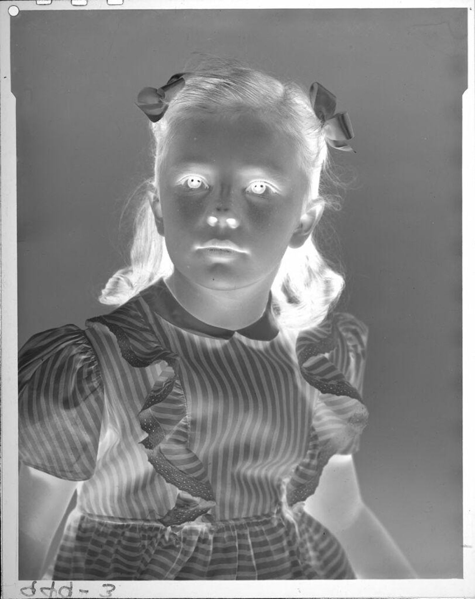 Untitled (portrait of little girl) by John Howell