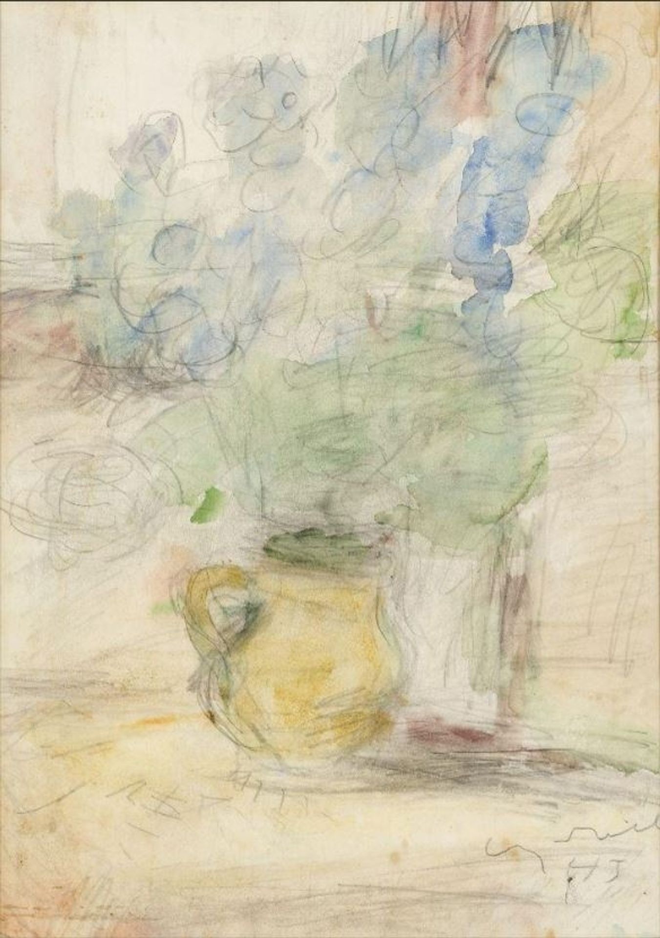 Czóbel Béla, Still Life, ,. by Bela Czobel