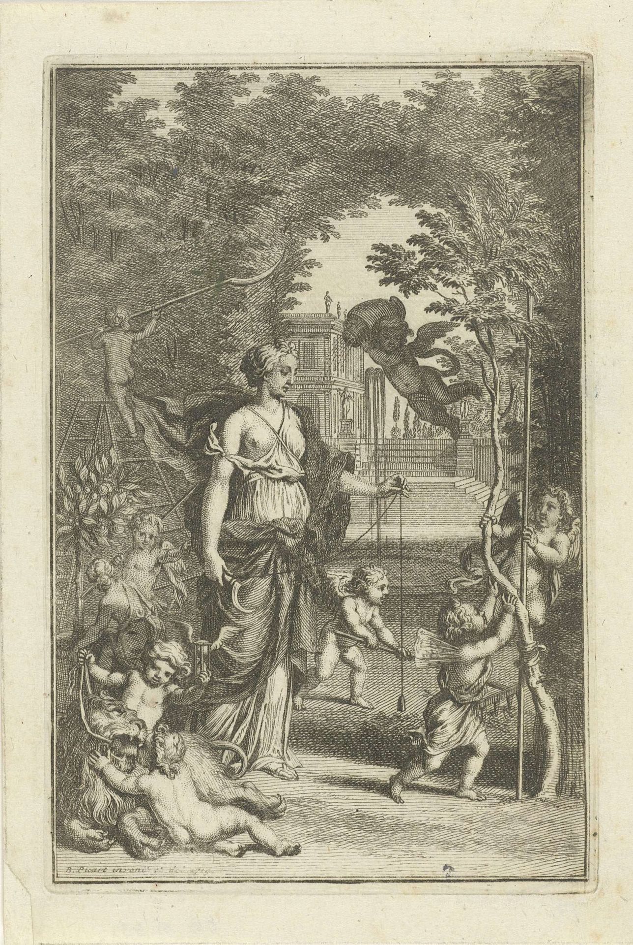 Allegorie op vergankelijkheid by Bernard Picart
