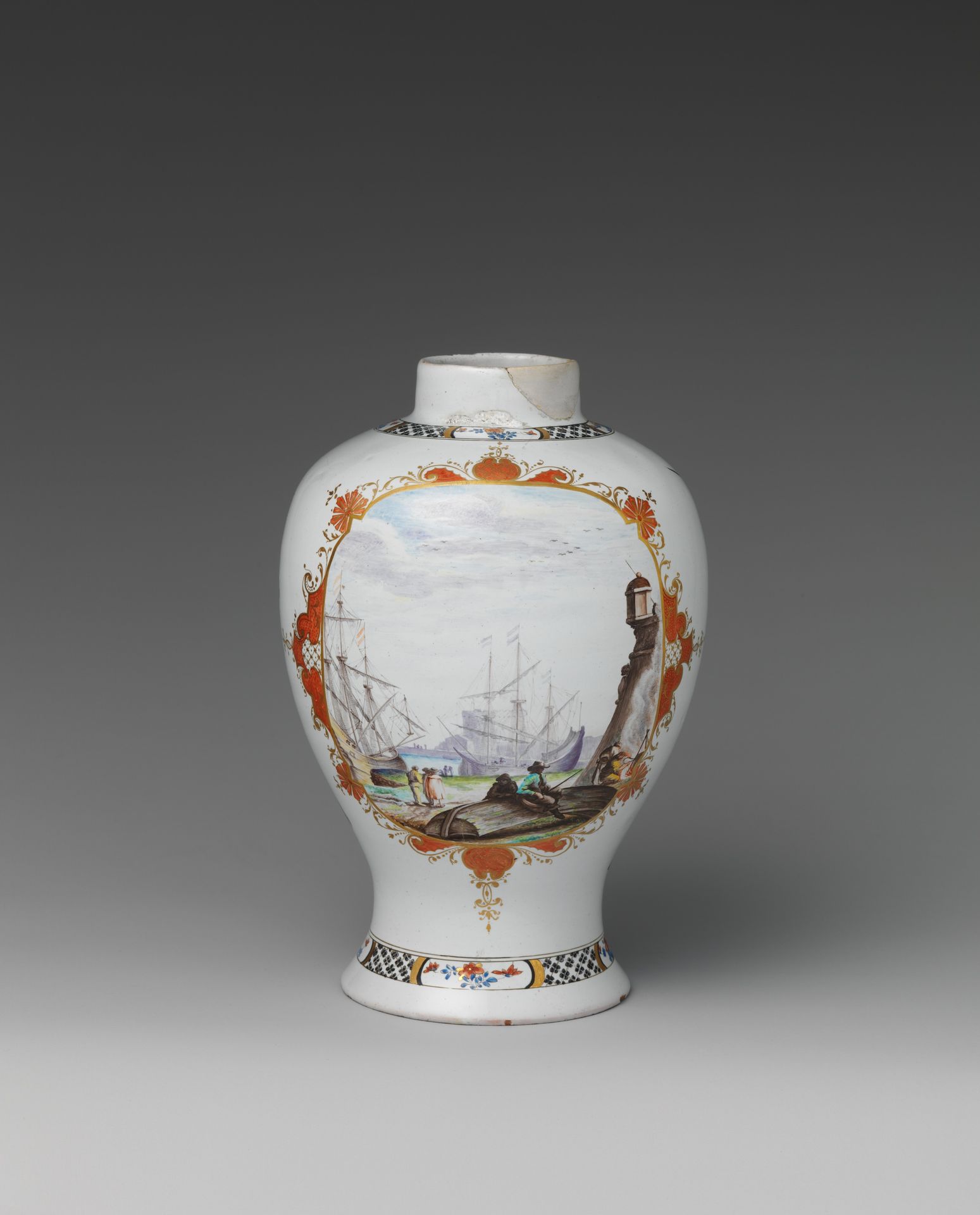 Vase by Adam Friedrich von Löwenfinck