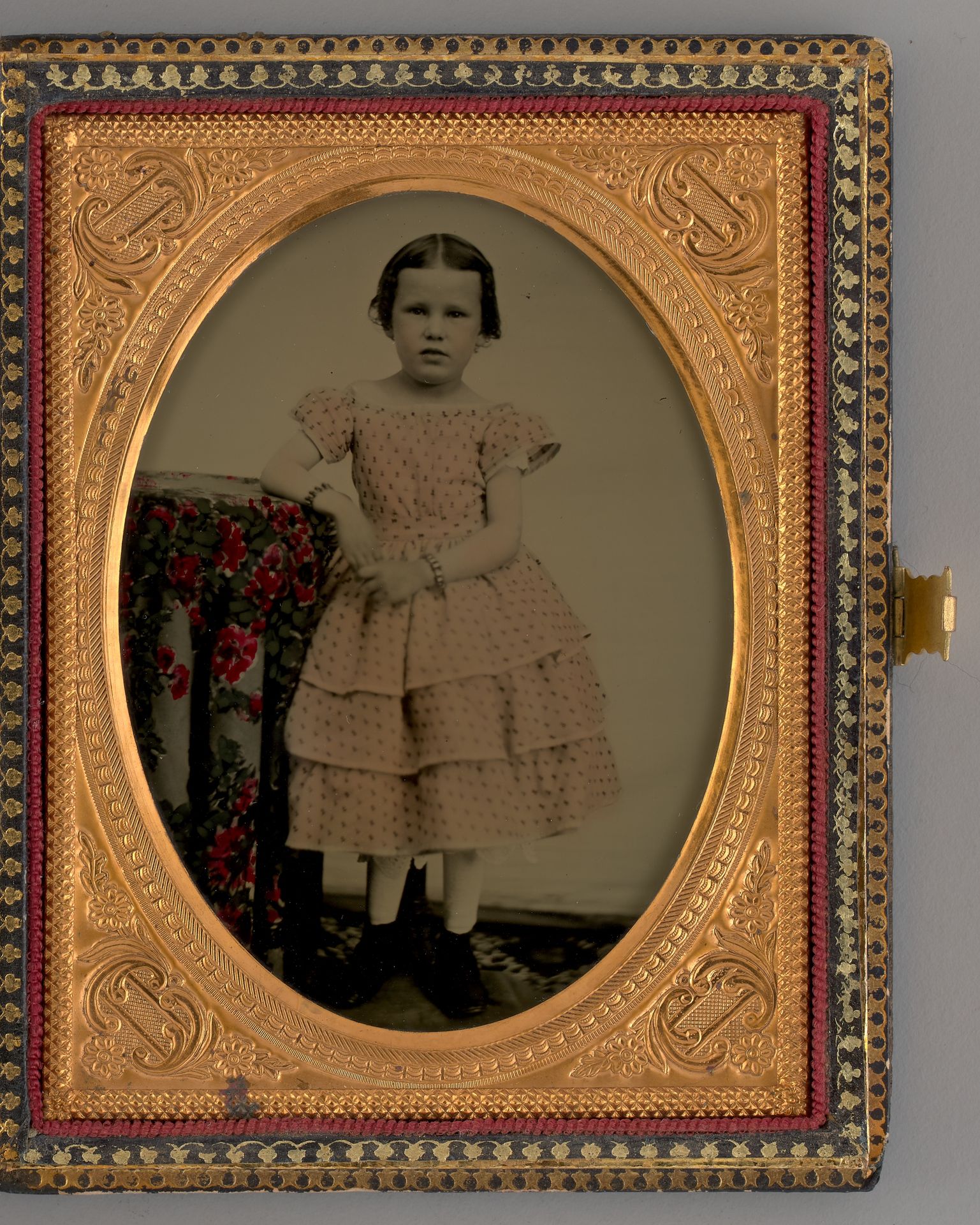 Untitled (Portrait of a Standing Girl) by Anonymous