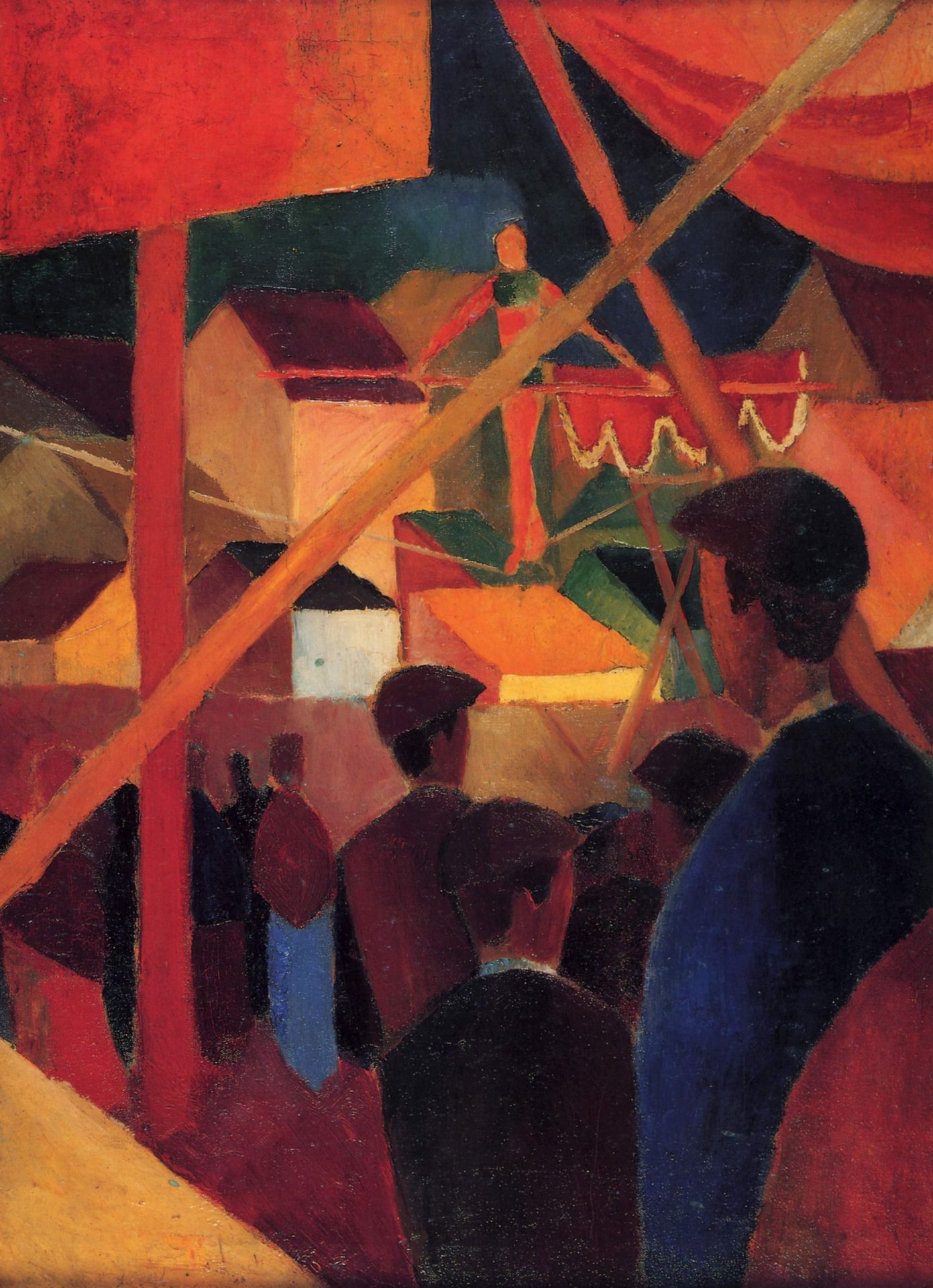 Tightrope walker by August Macke