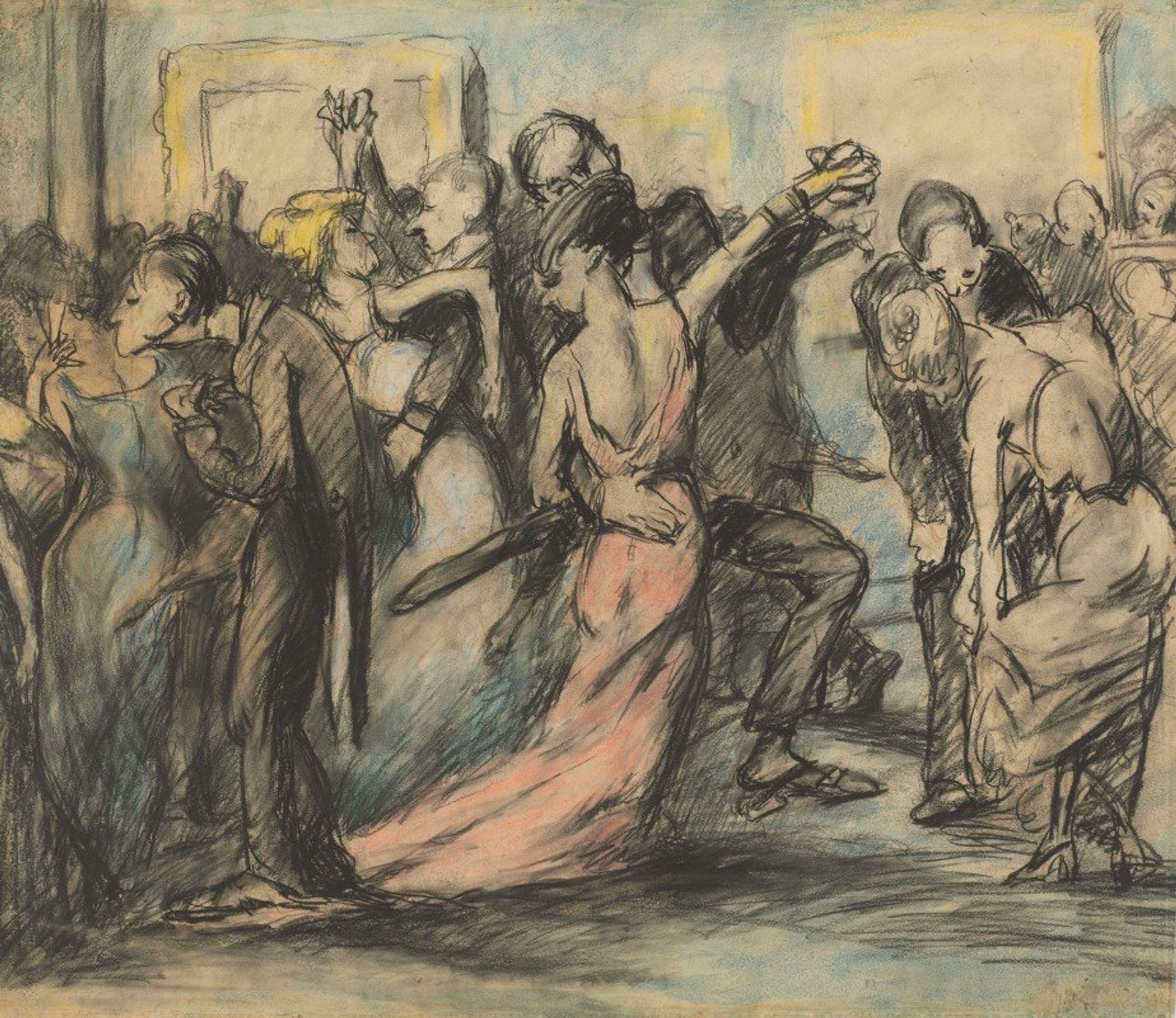 Society Ball by George Wesley Bellows