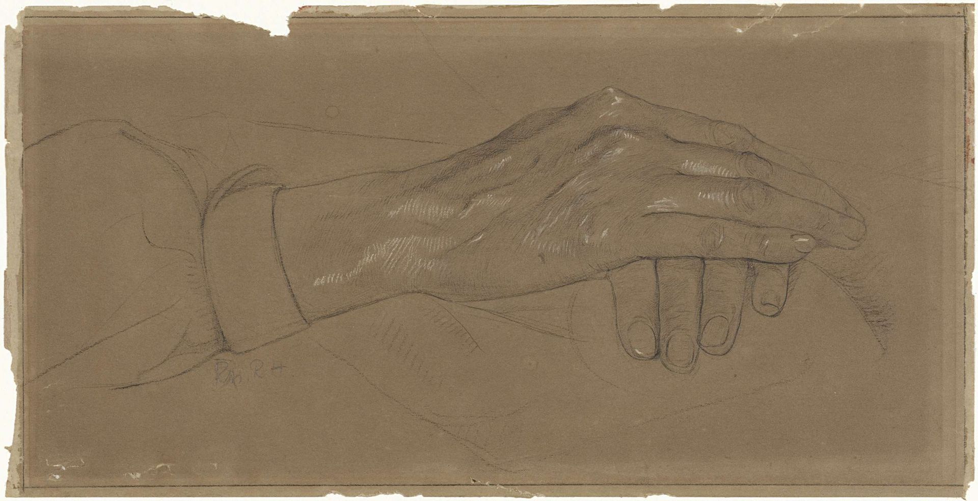 Gevouwen handen by Richard Nicolaüs Roland Holst