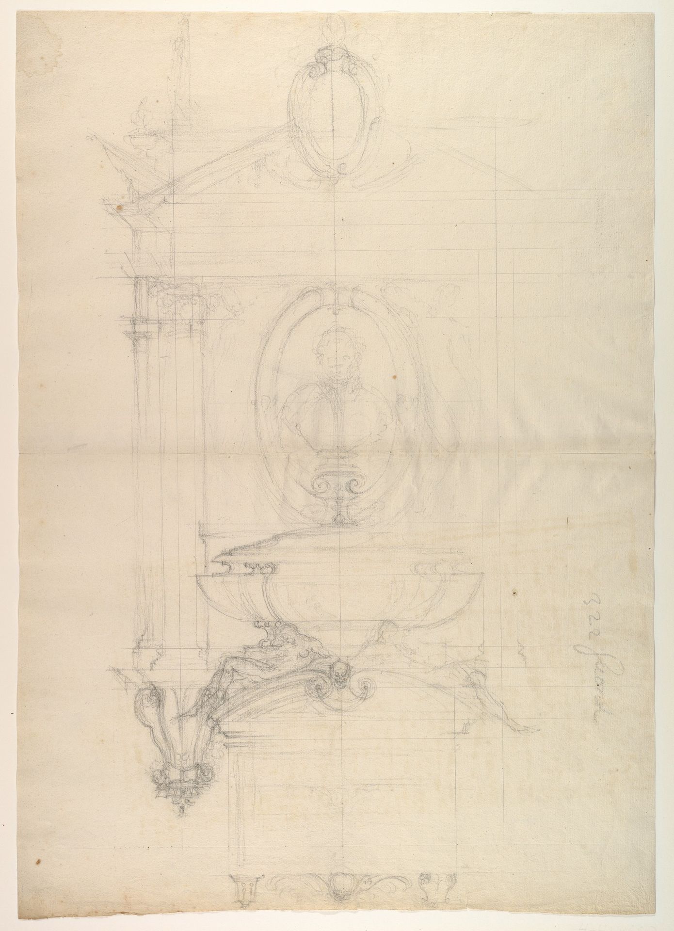 Design for the Tomb of Christophe de Thou (d. 1582) by Anonymous
