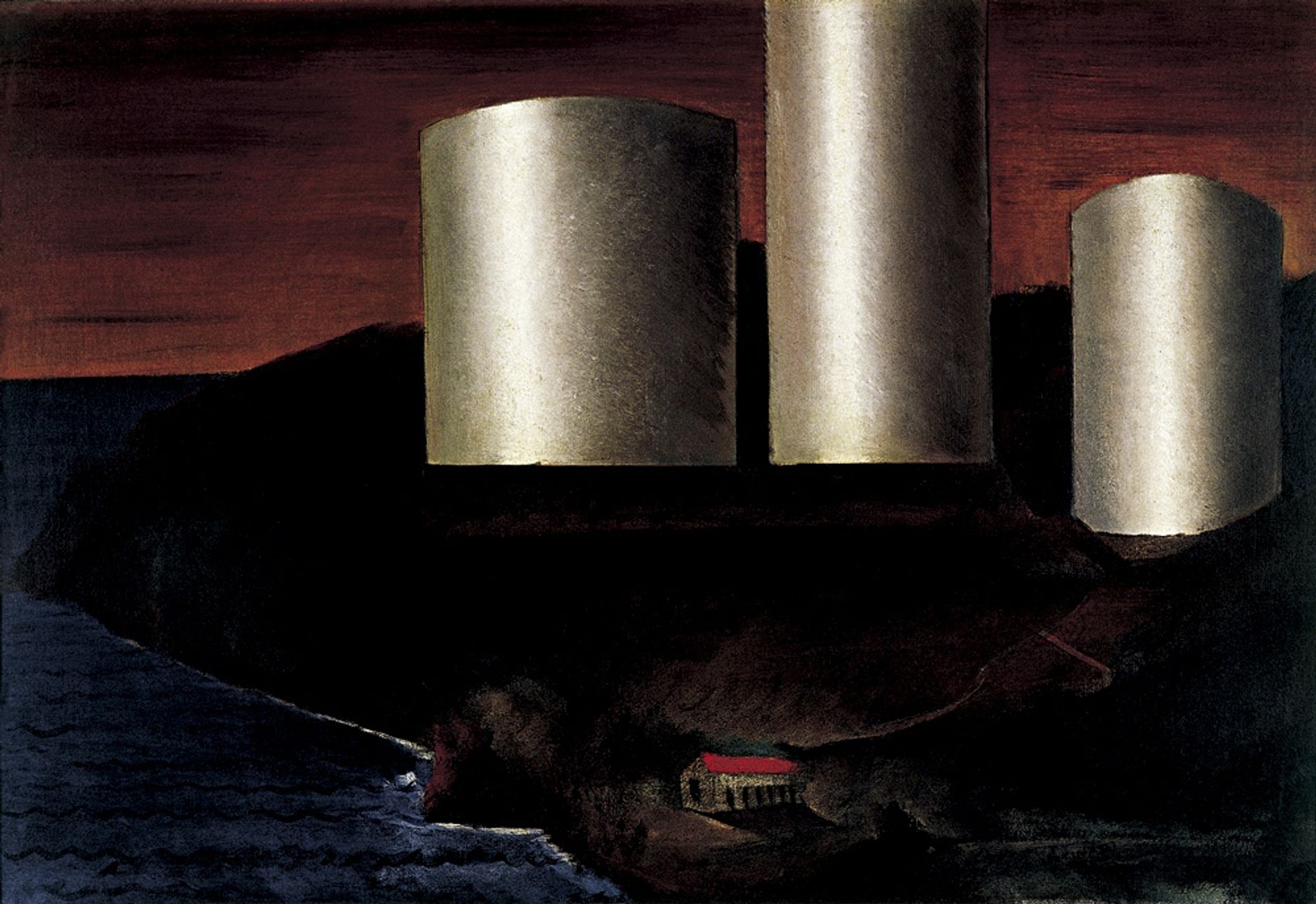 Depósito de óleo by Candido Portinari
