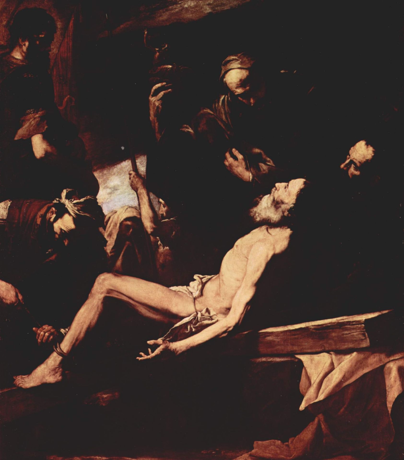 The Martyrdom of St. Andrew by Jusepe de Ribera