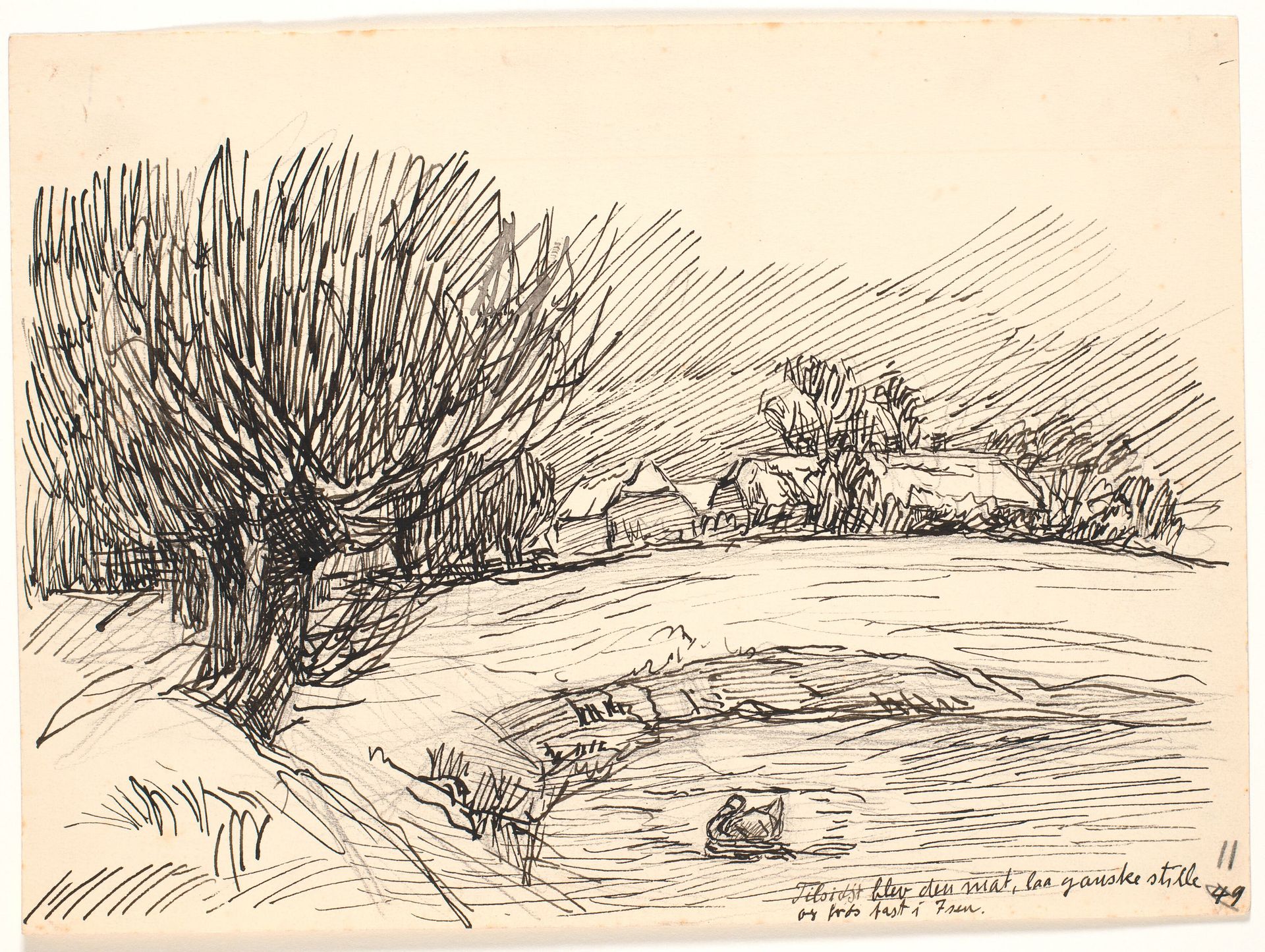 Tilsidst blev den mat... by Fritz Syberg