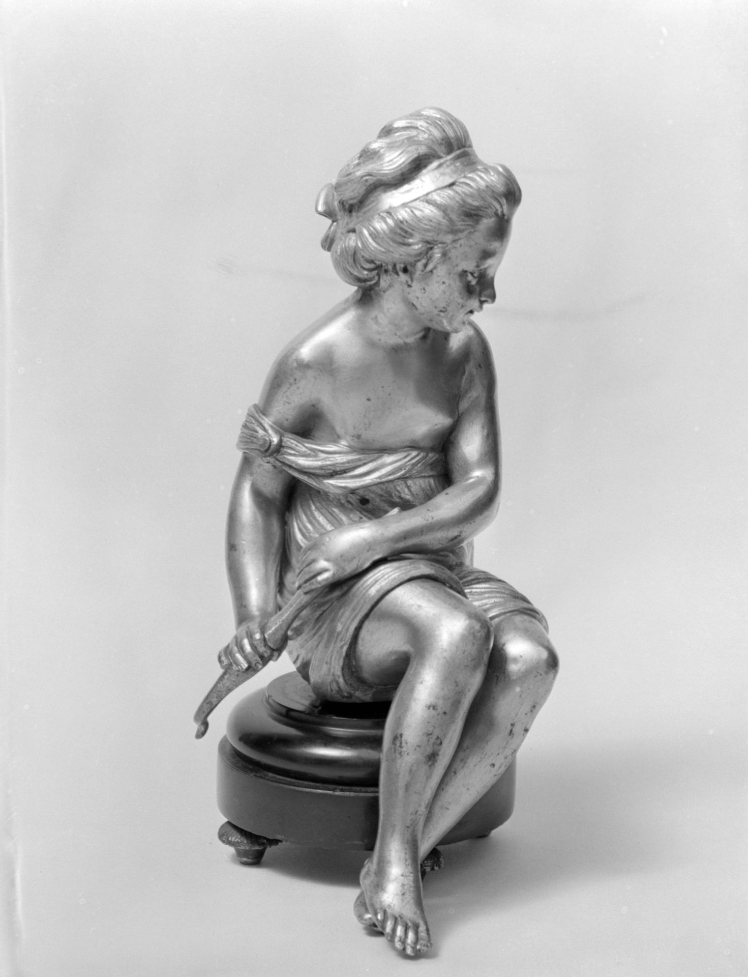 Seated girl by Etienne-Maurice Falconet