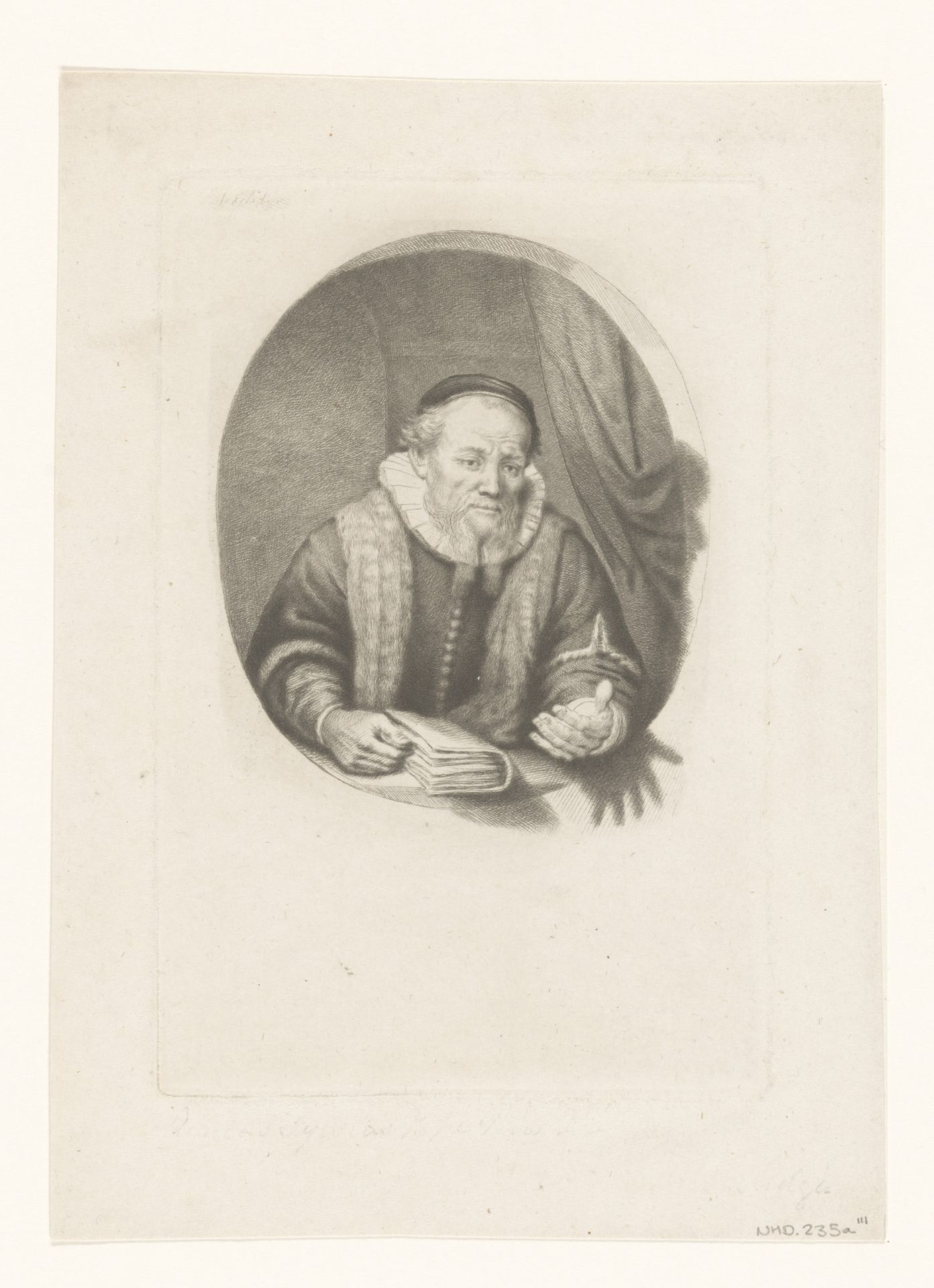 Jan Cornelis Sylvius by Thomas Worlidge