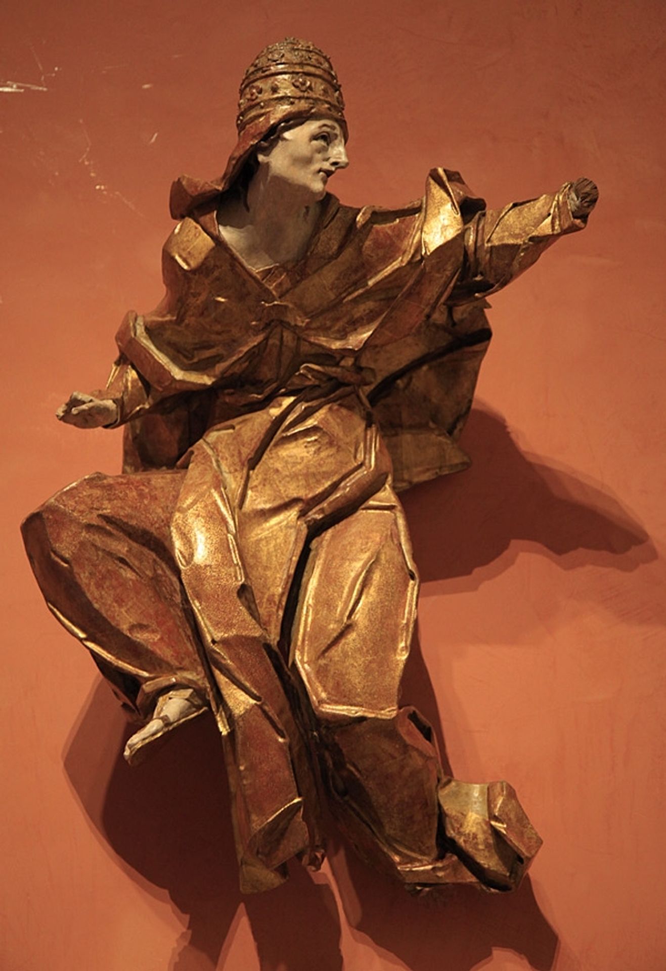 Figure of the bishop (Allegory of Catholicism) by Johann Georg Pinzel