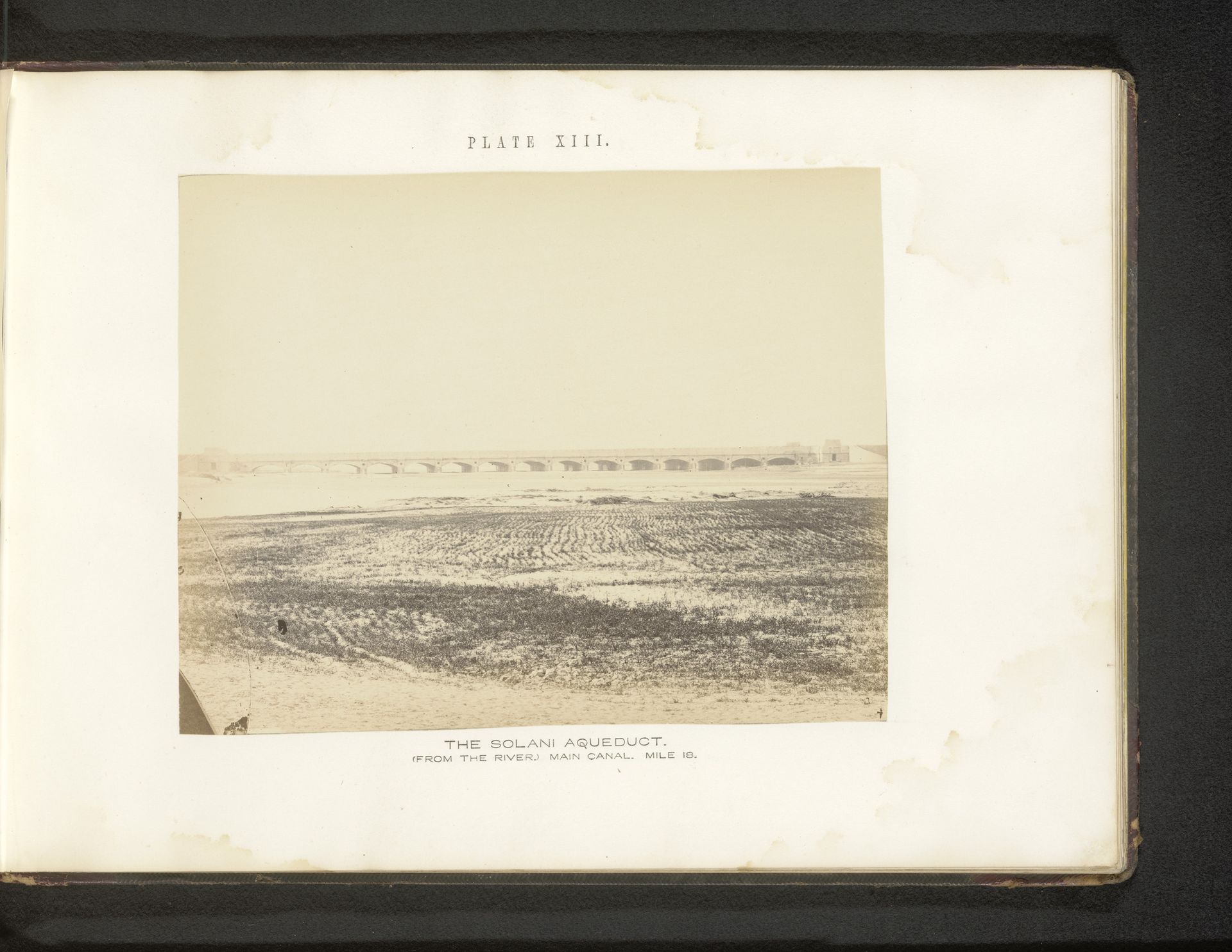 Solani aquaduct bij Roorkee by Thomas George Glover