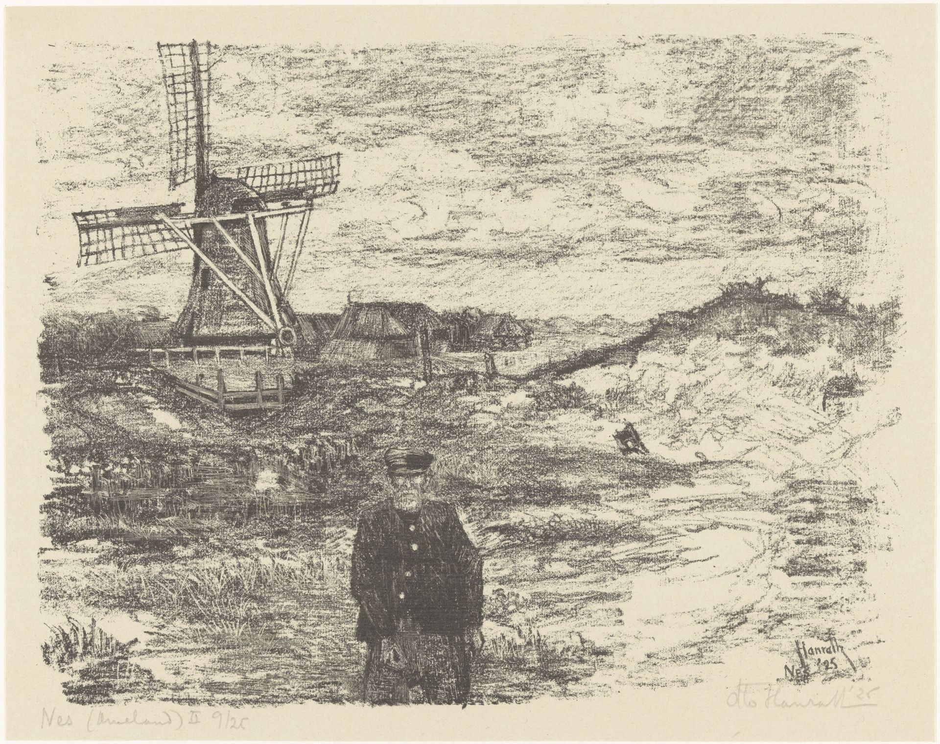 Nes (Ameland) II by Otto Hanrath