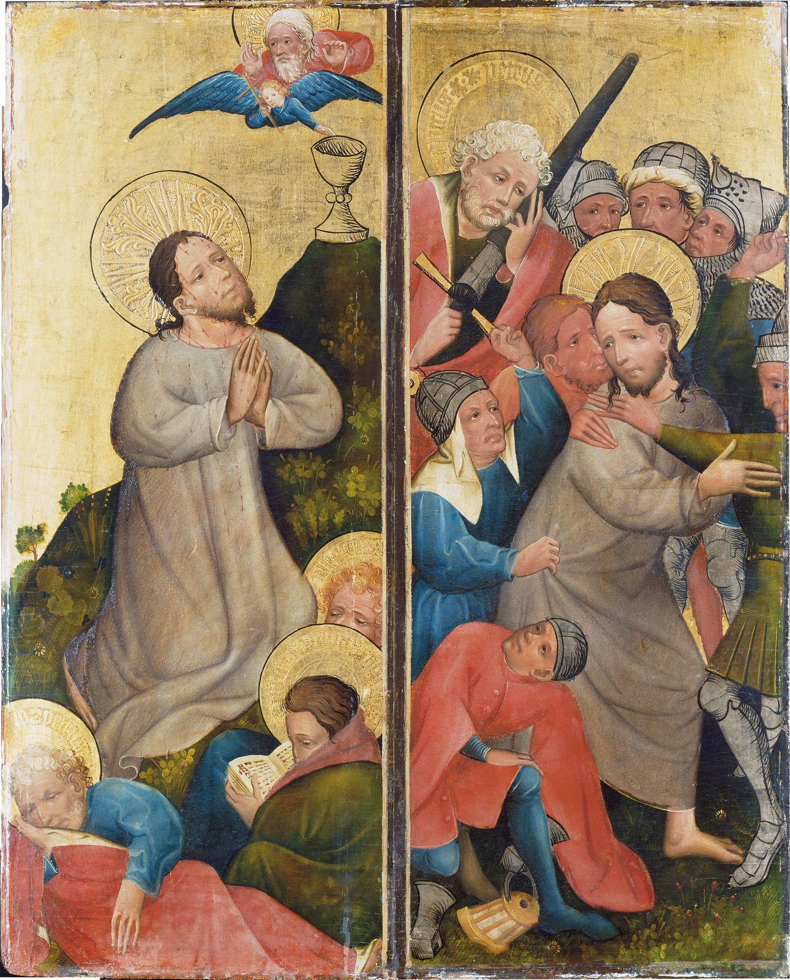 Agony in the Garden and Arrest of Christ by Anonymous
