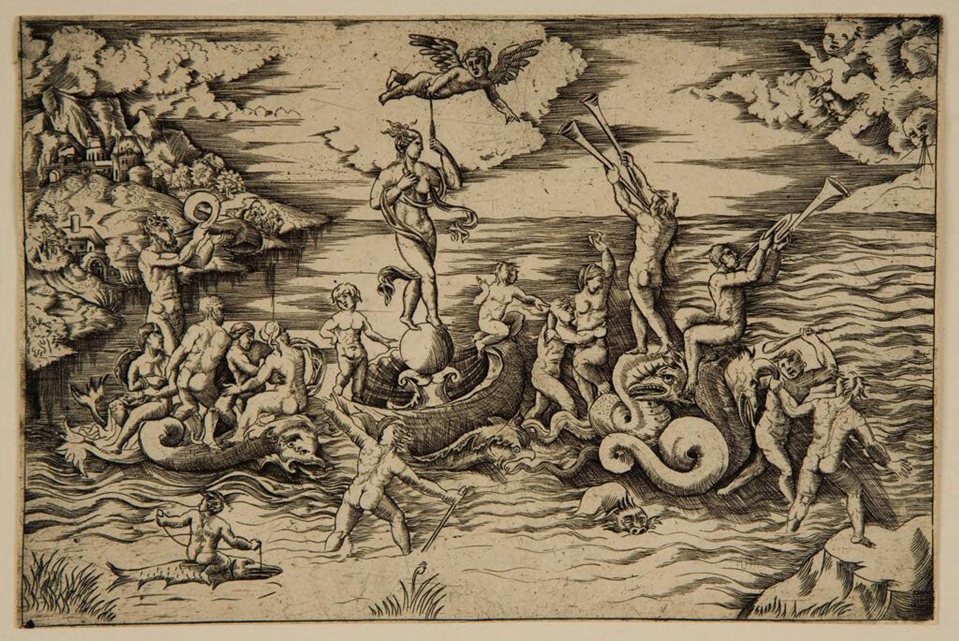 Venus Upon the Sea by Anonymous