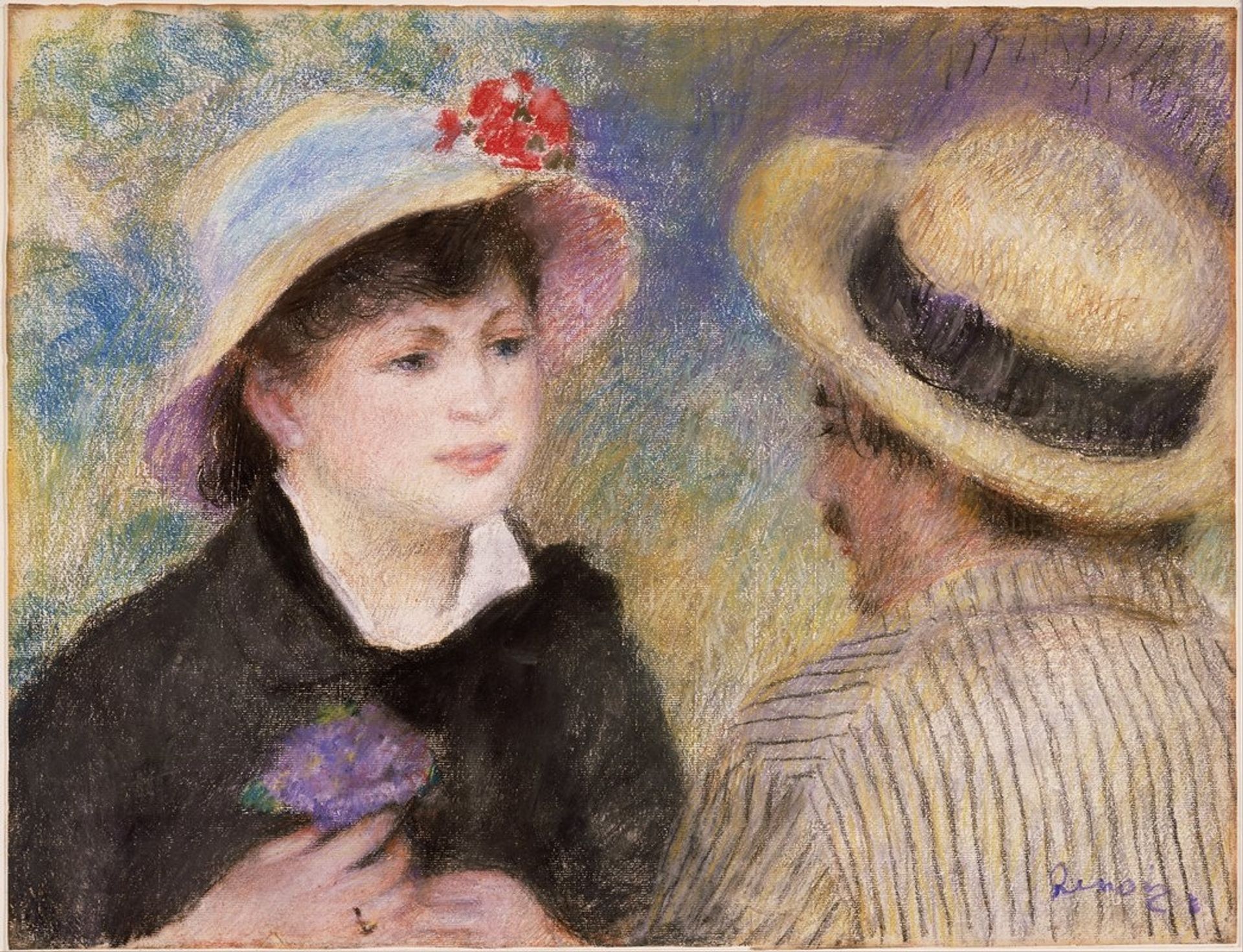 Boating Couple by Pierre-Auguste Renoir