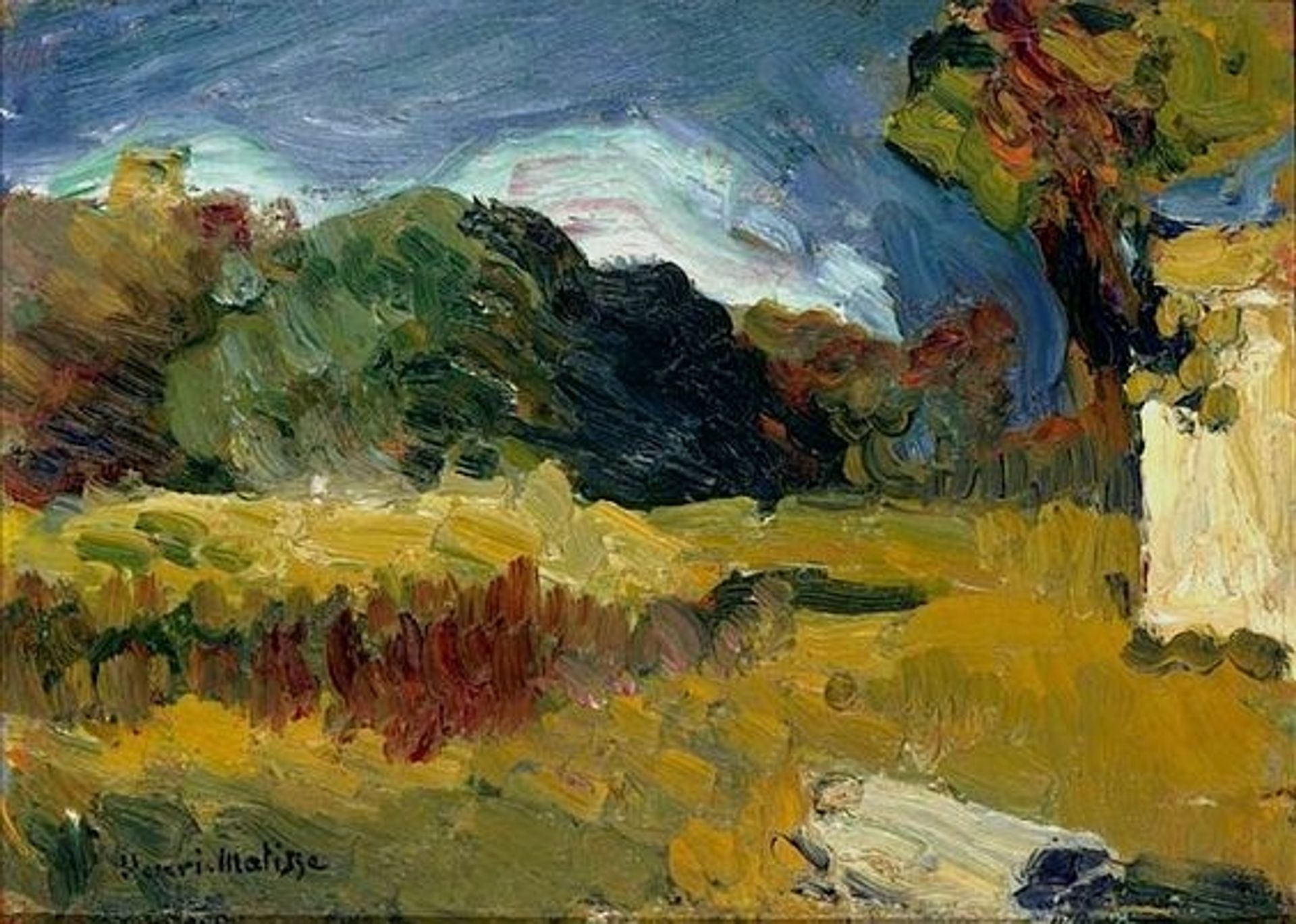 Landscape of Corsica by Henri Matisse