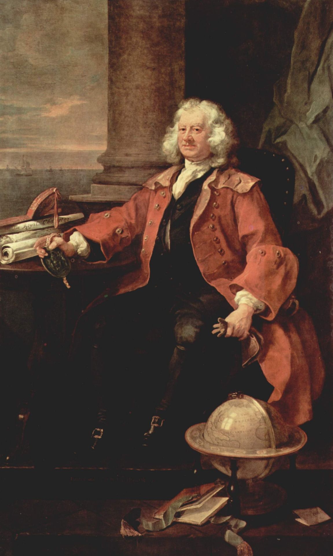 Portrait of Captain Coram by William Hogarth