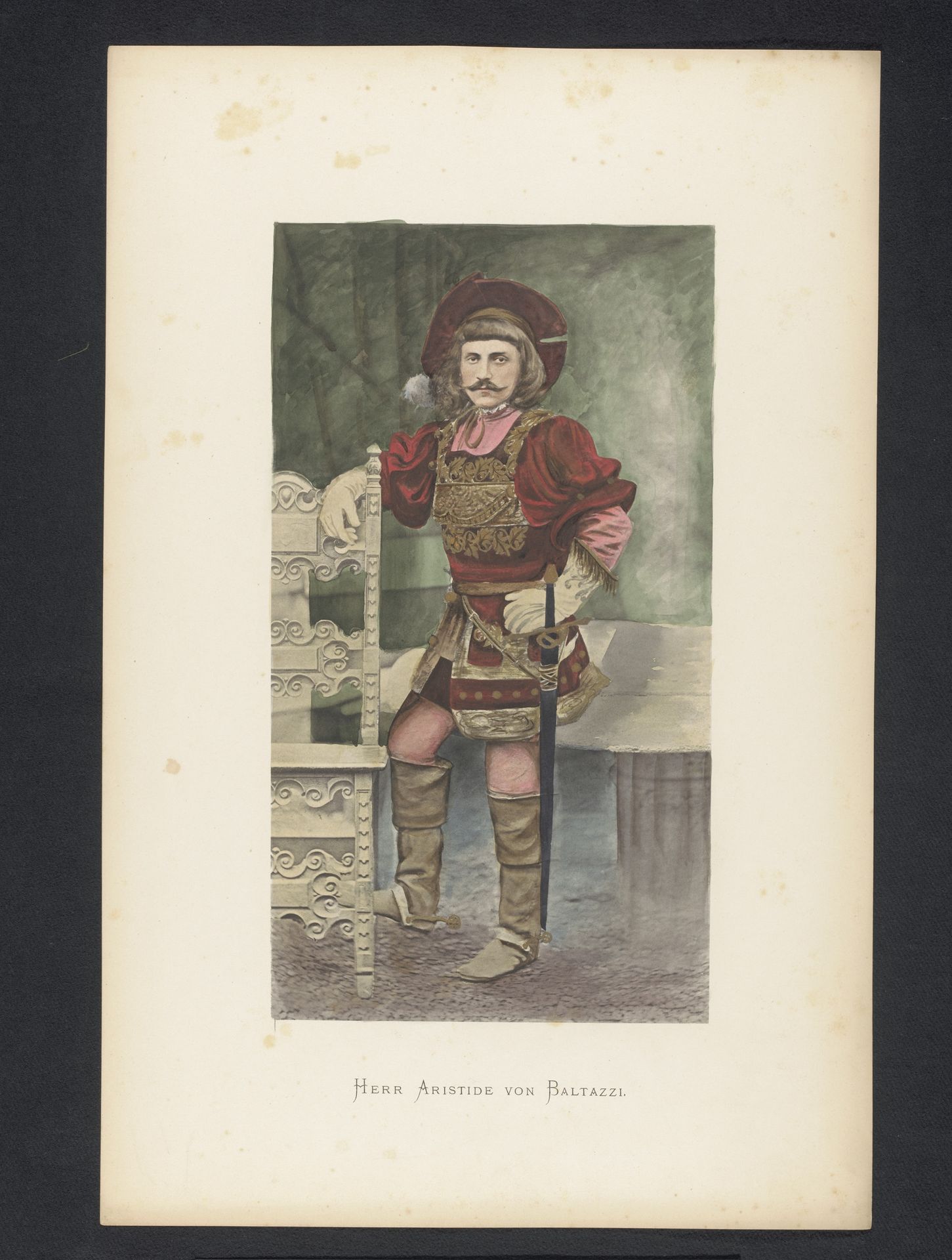 Portret van Aristidis Baltazzi by Anonymous
