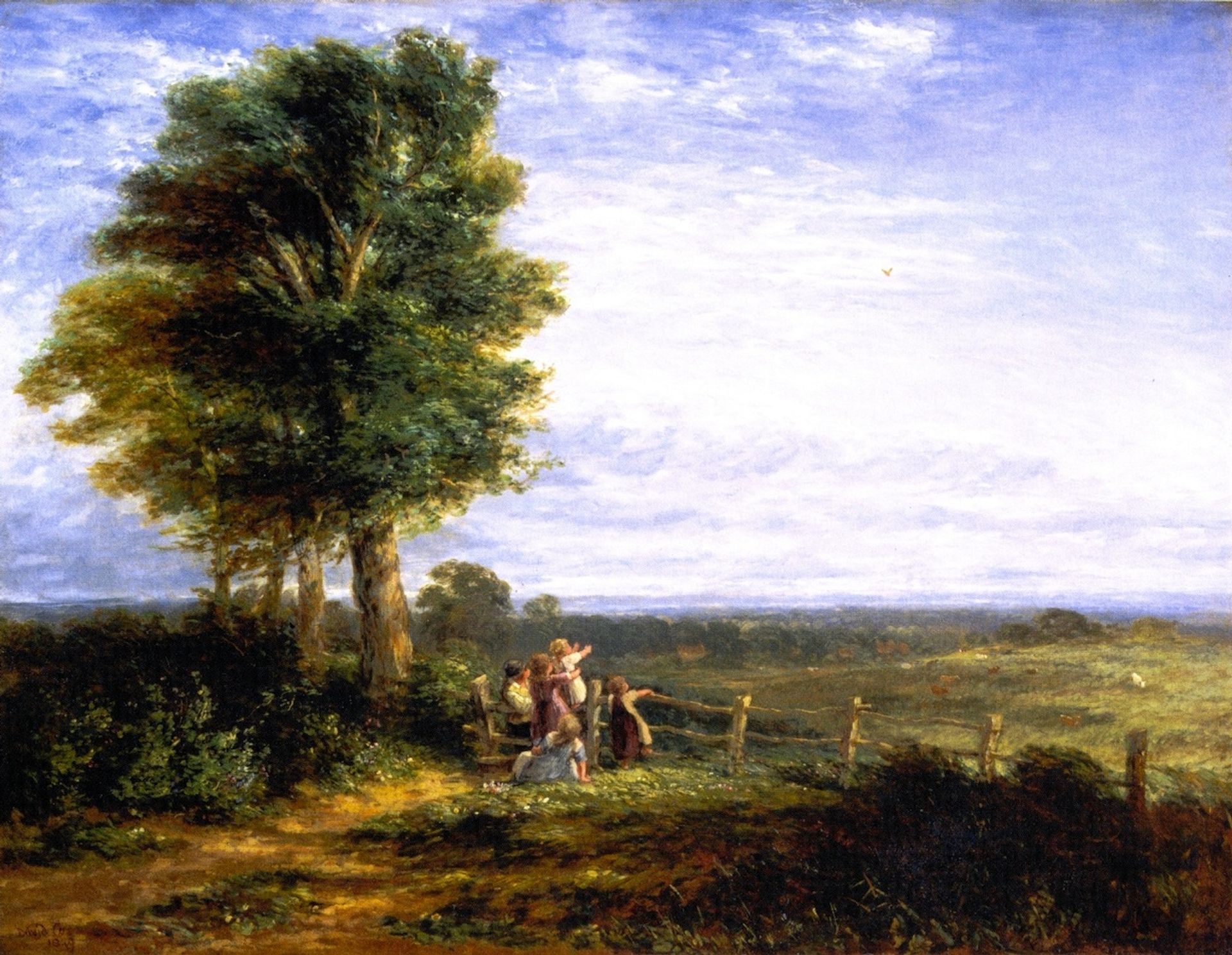 The Skylark by David Cox