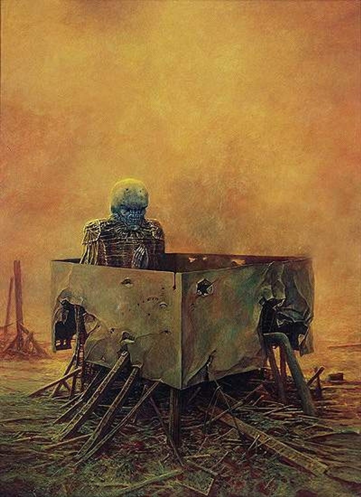 Untitled by Zdzislaw Beksinski