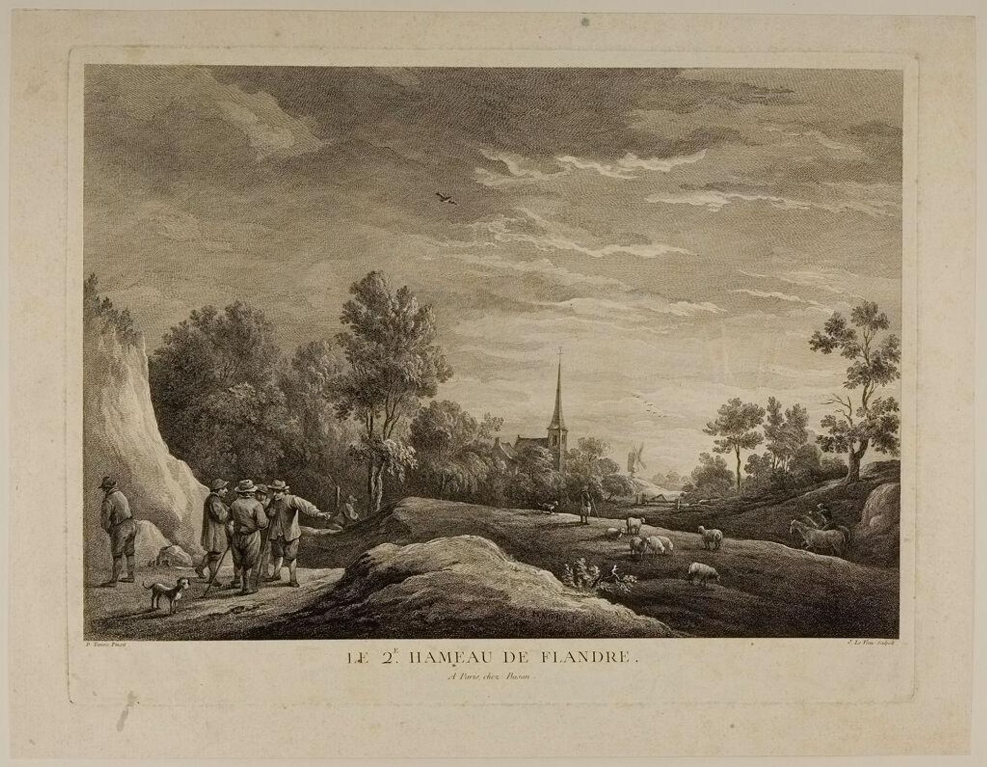 The Second Hamlet in Flanders by Jean Jacques Leveau