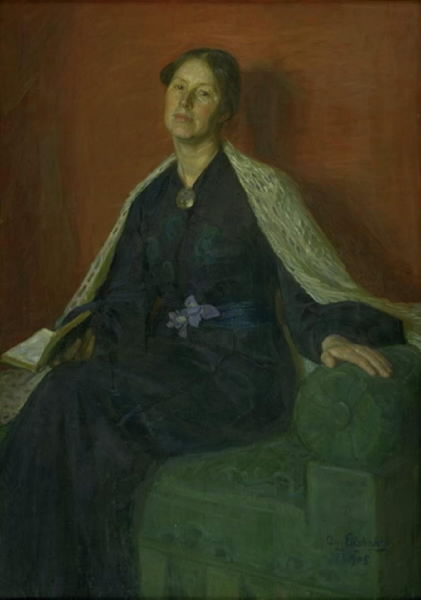Portrait of a Lady by August Eiebakke