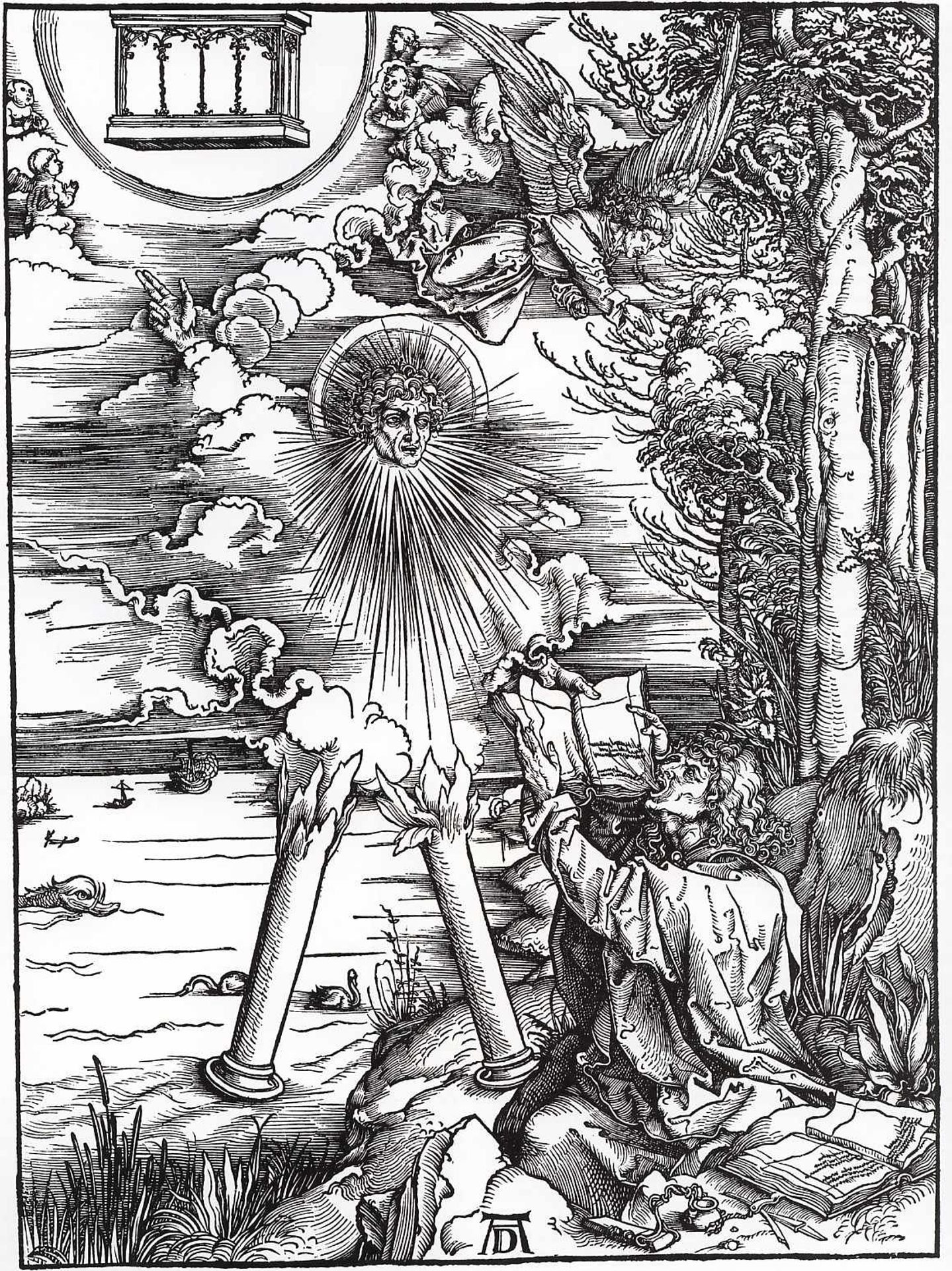 St. John Devouring the Book from the 'Apocalypse' by Albrecht Durer