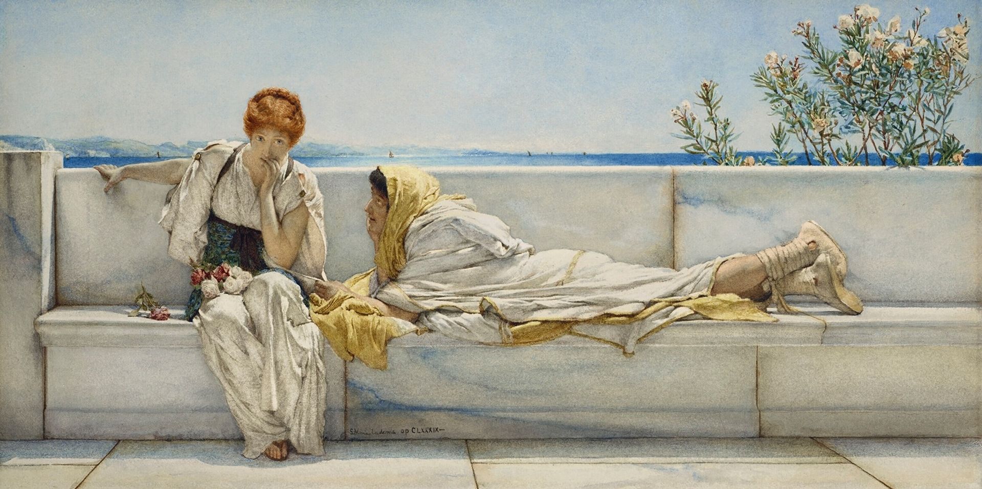 A Solicitation by Lawrence Alma-Tadema