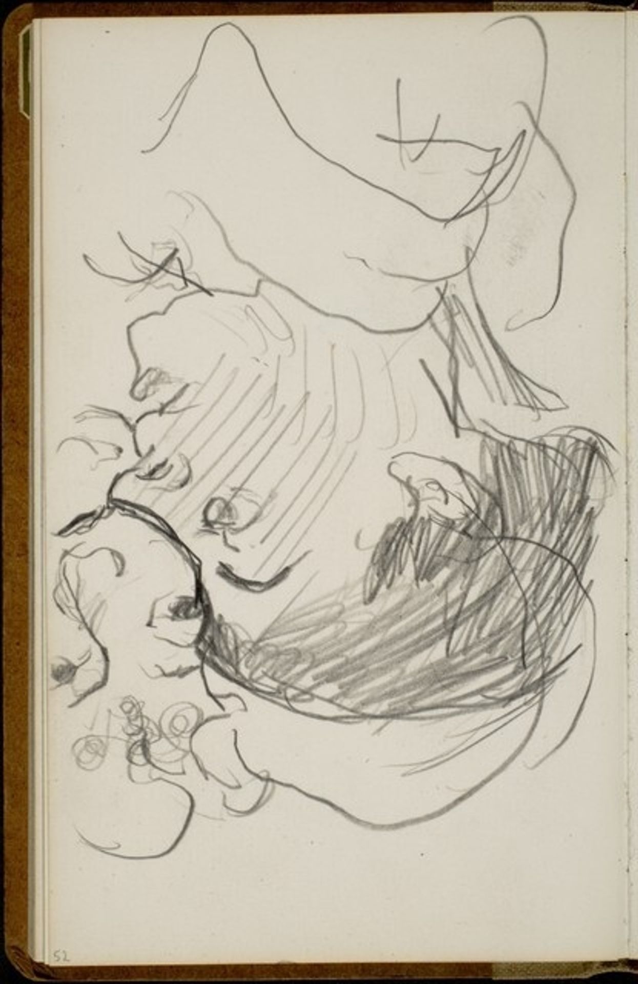 Zwei Frauen (Two Women) [p. 52] by Max Beckmann