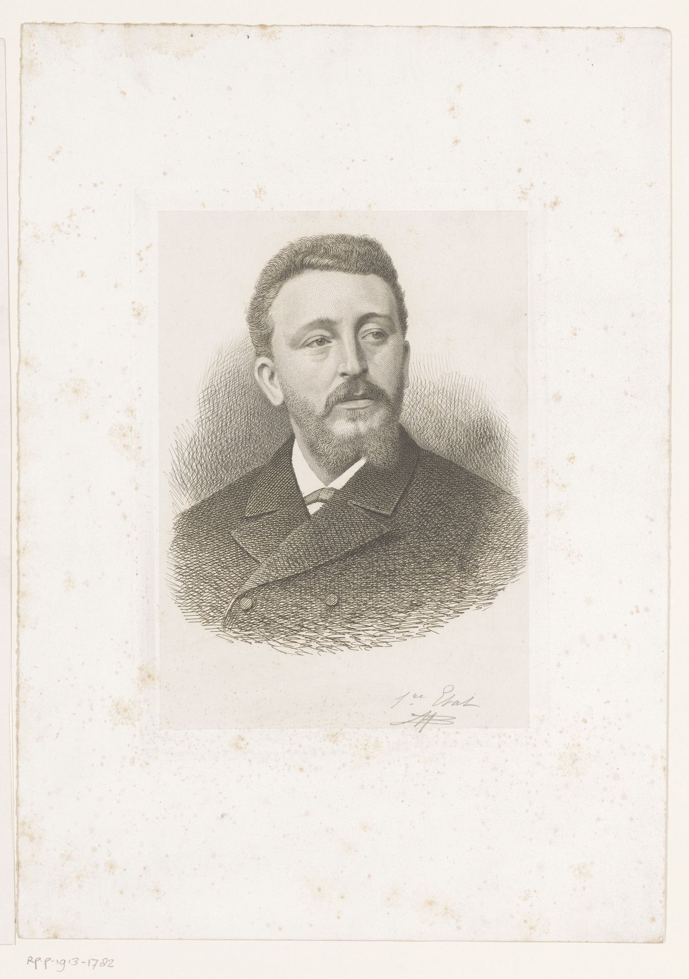 Portret van M. Denis by Jean Baptiste Pierre Michiels