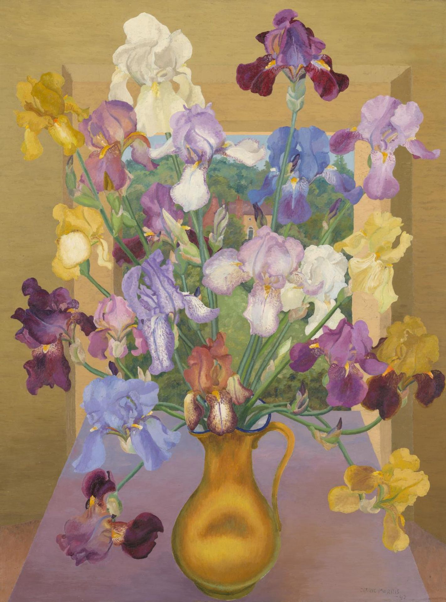 Iris Seedlings by  Sir Cedric  Bt Morris