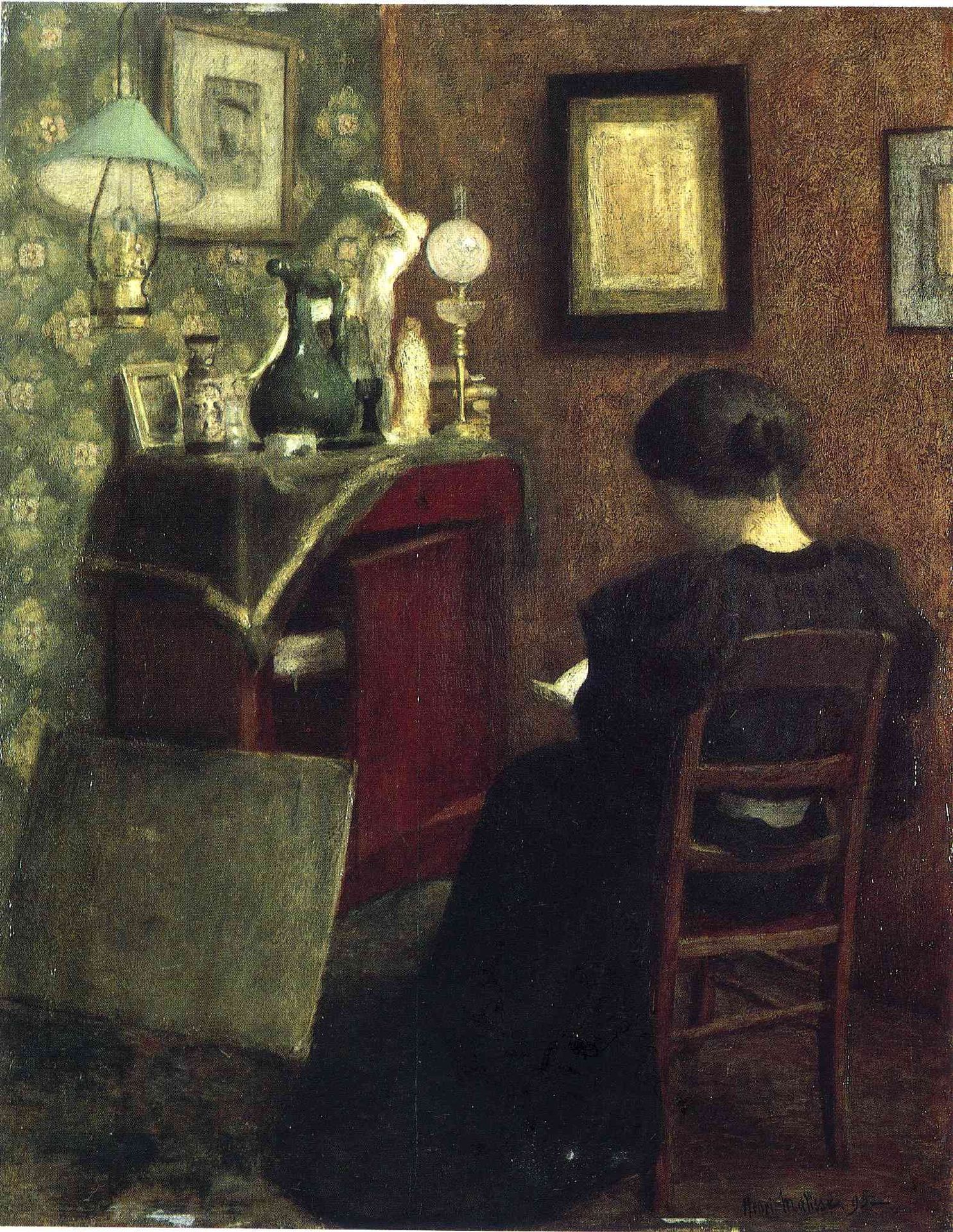 Woman Reading by Henri Matisse