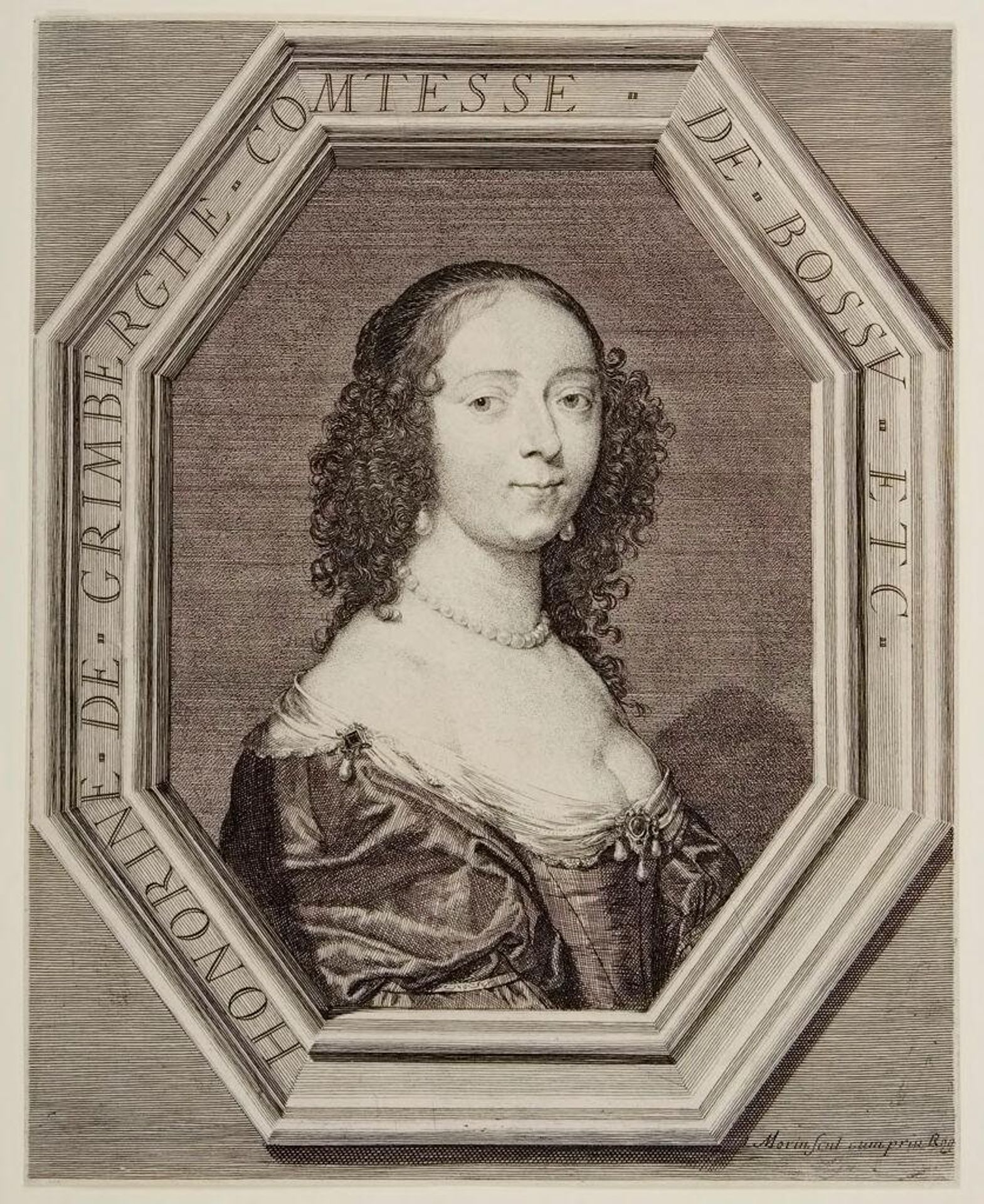 Honorine de Grimberghe, Countess of Bossu - Jean Morin | Artera
