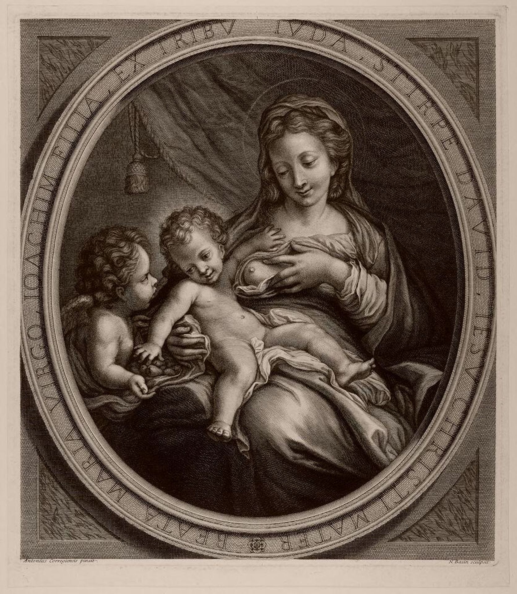 Madonna and Child by Nicolas Bazin