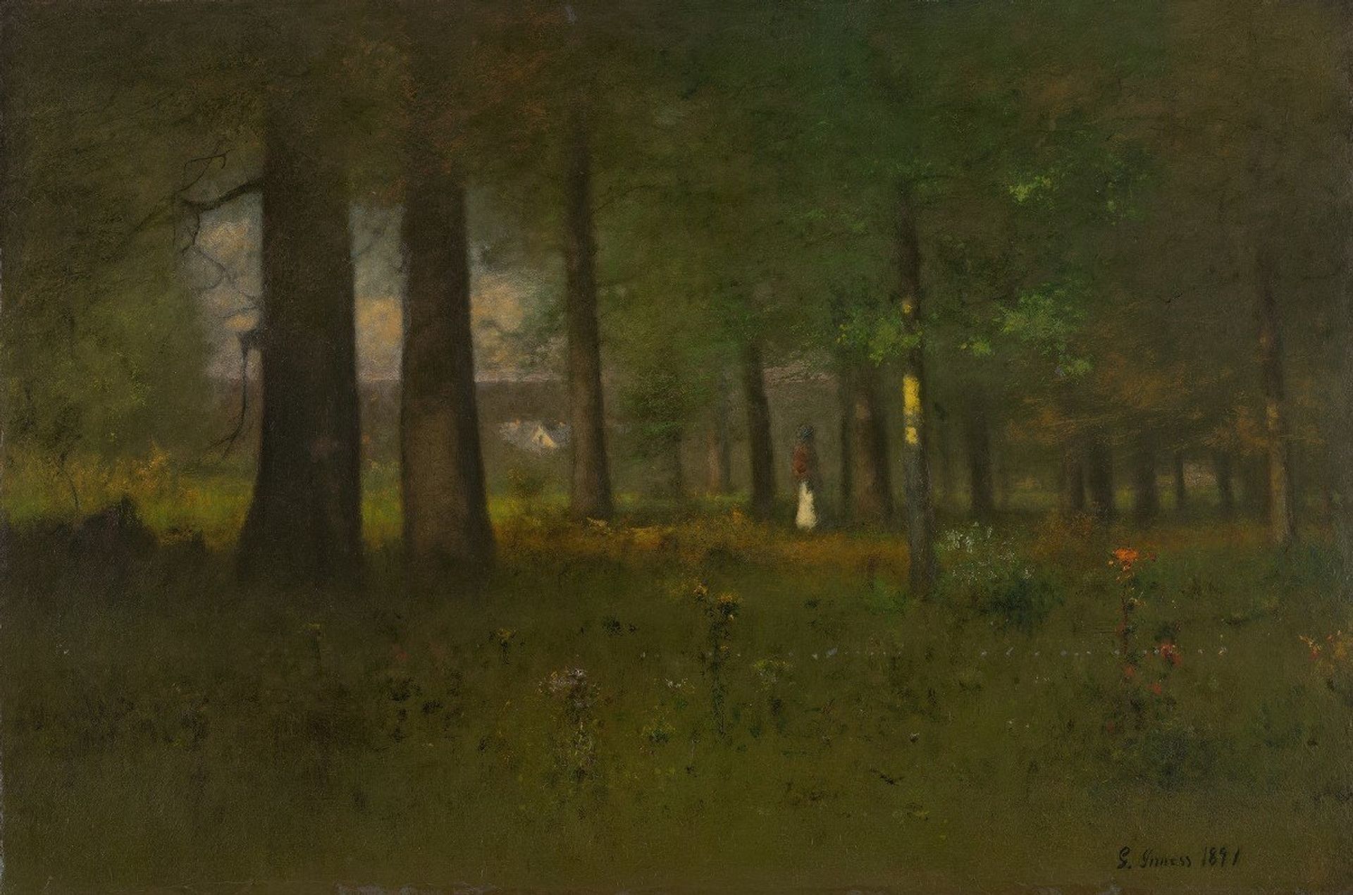 The Edge of the Forest by George Inness