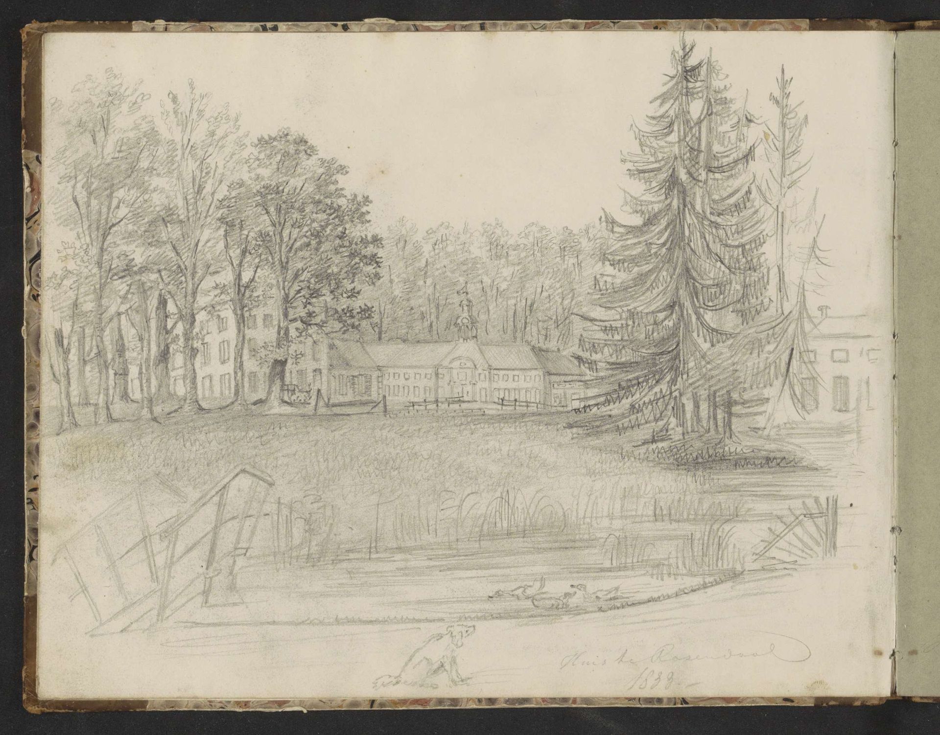 Kasteel Rosendael by Johannes Tavenraat