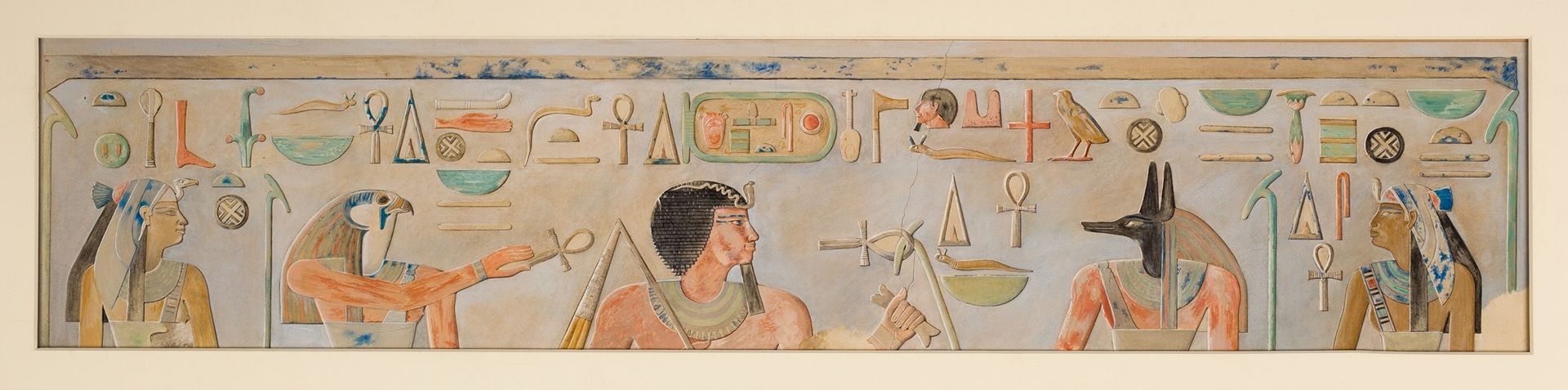 Lintel, Pyramid Temple of Amenemhat I by Anonymous